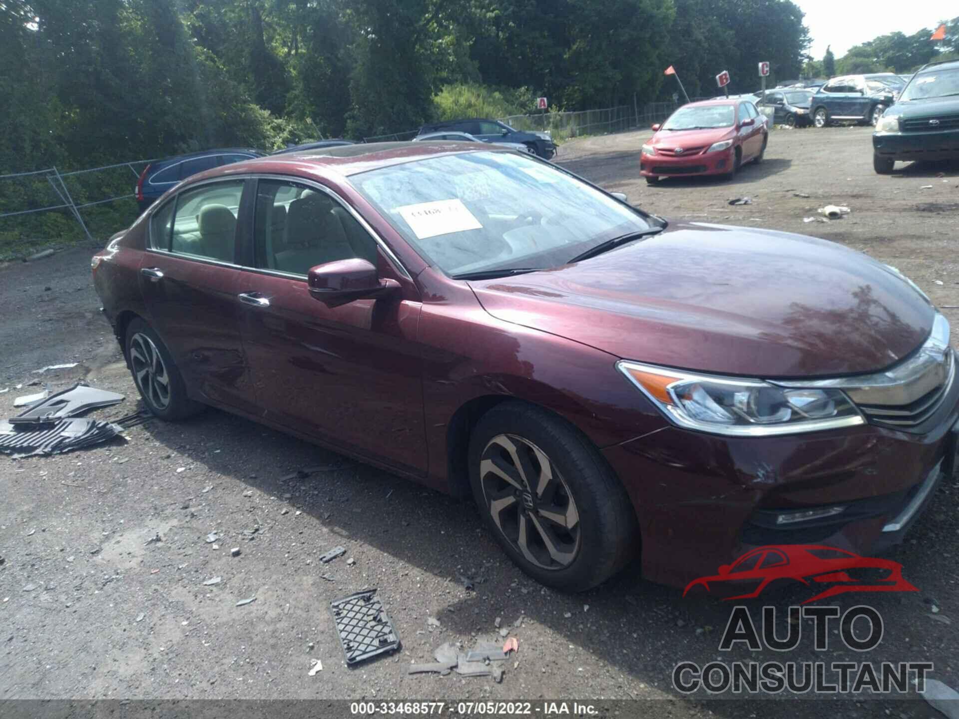 HONDA ACCORD SEDAN 2016 - 1HGCR2F73GA215980