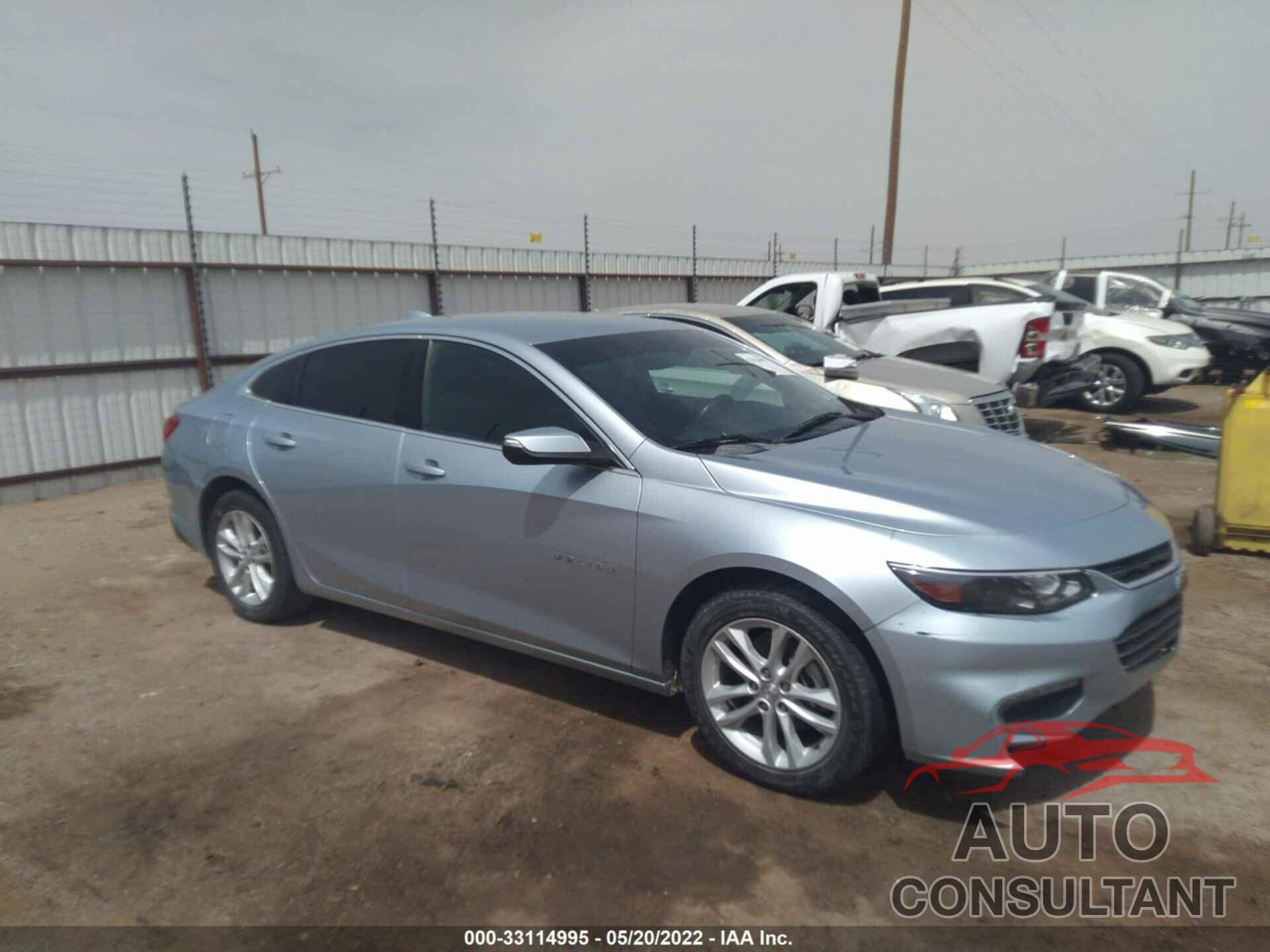 CHEVROLET MALIBU 2017 - 1G1ZE5ST7HF244906