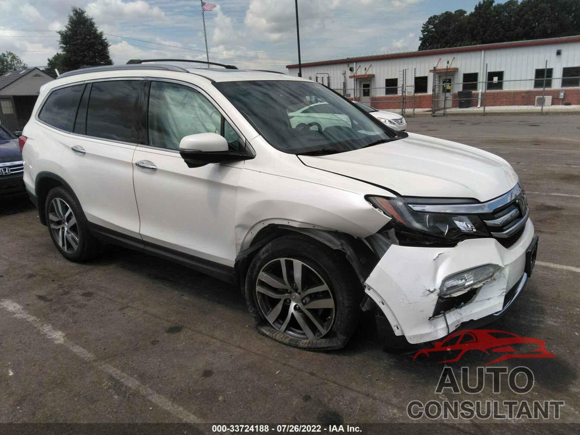 HONDA PILOT 2017 - 5FNYF6H97HB102092