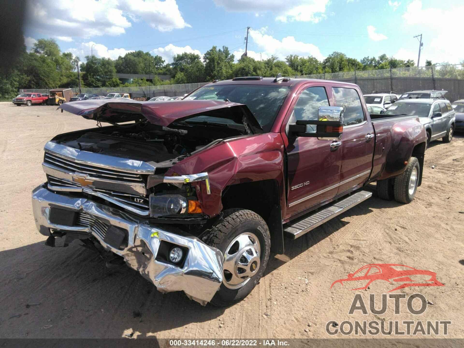 CHEVROLET SILVERADO 3500HD 2016 - 1GC4K0E83GF141680