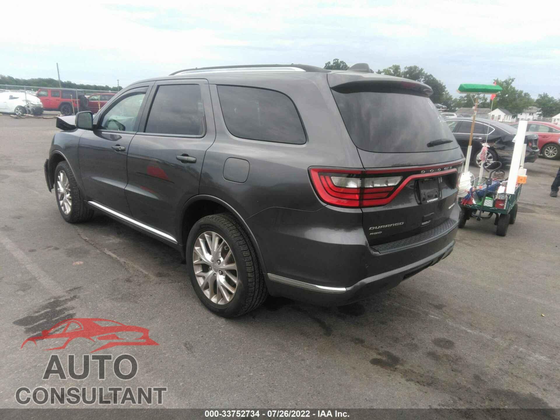 DODGE DURANGO 2016 - 1C4RDJDG2GC485811