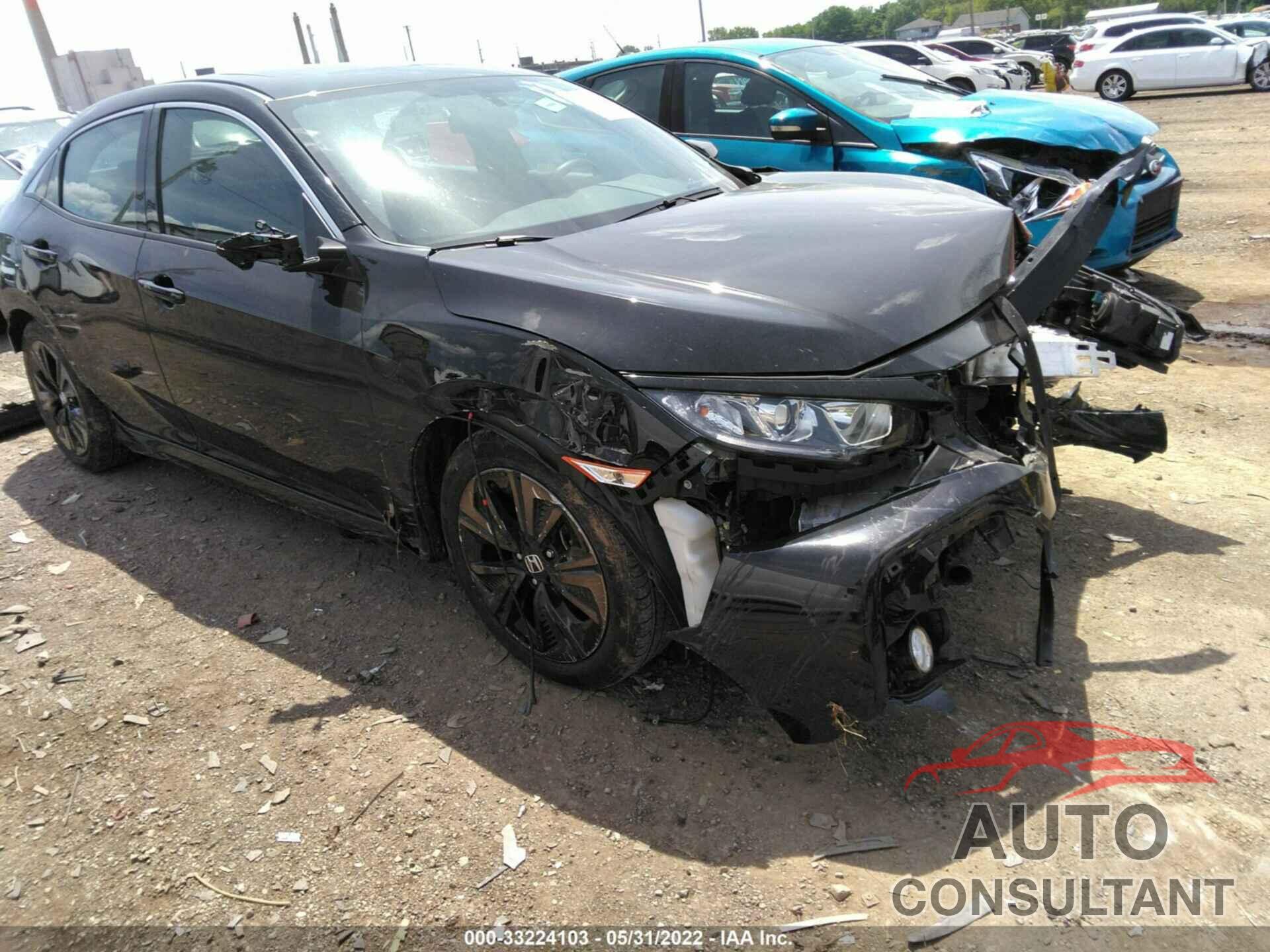 HONDA CIVIC HATCHBACK 2018 - SHHFK7H59JU223572