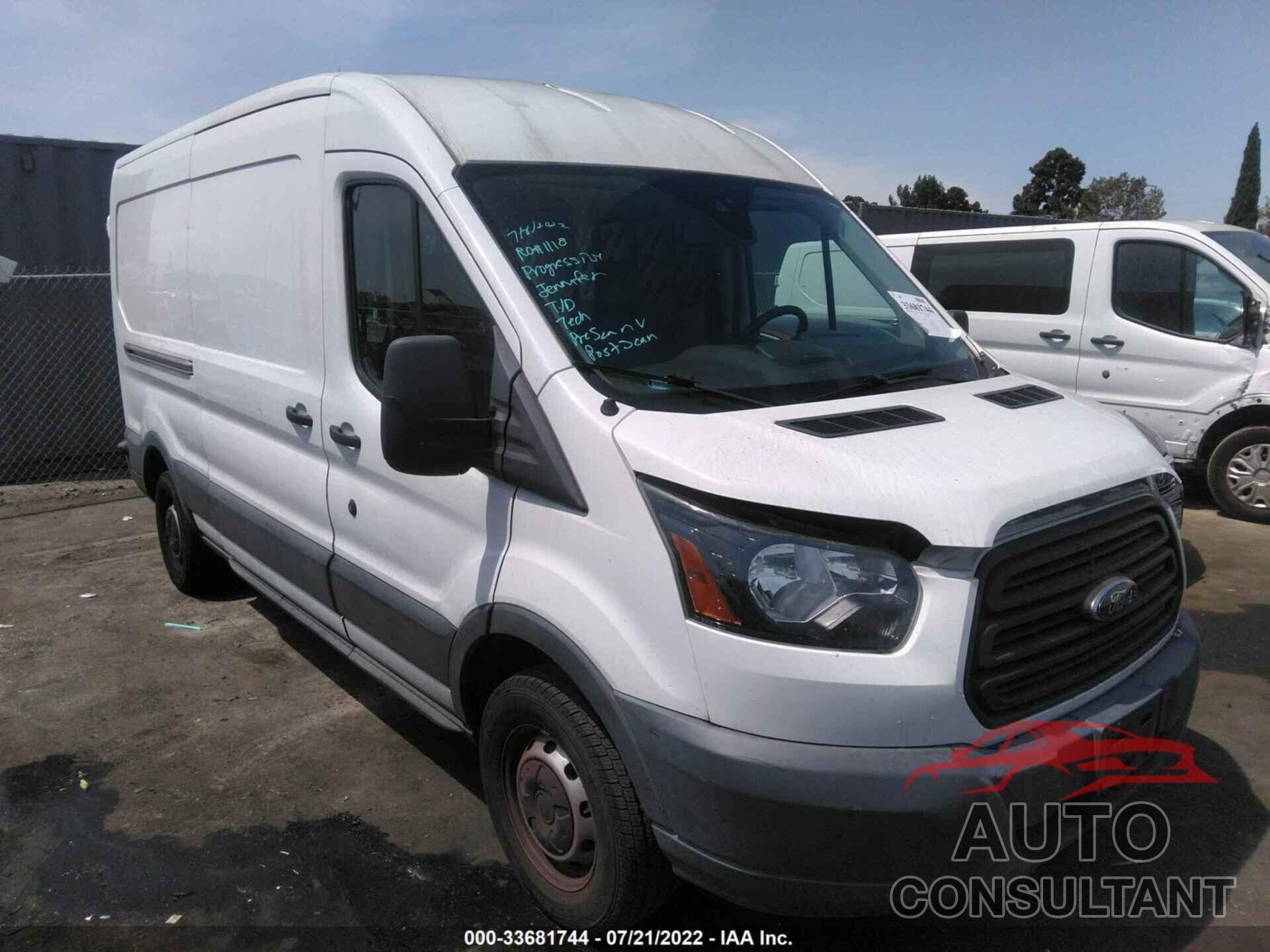 FORD TRANSIT CARGO VAN 2016 - 1FTYE2CM2GKA36687