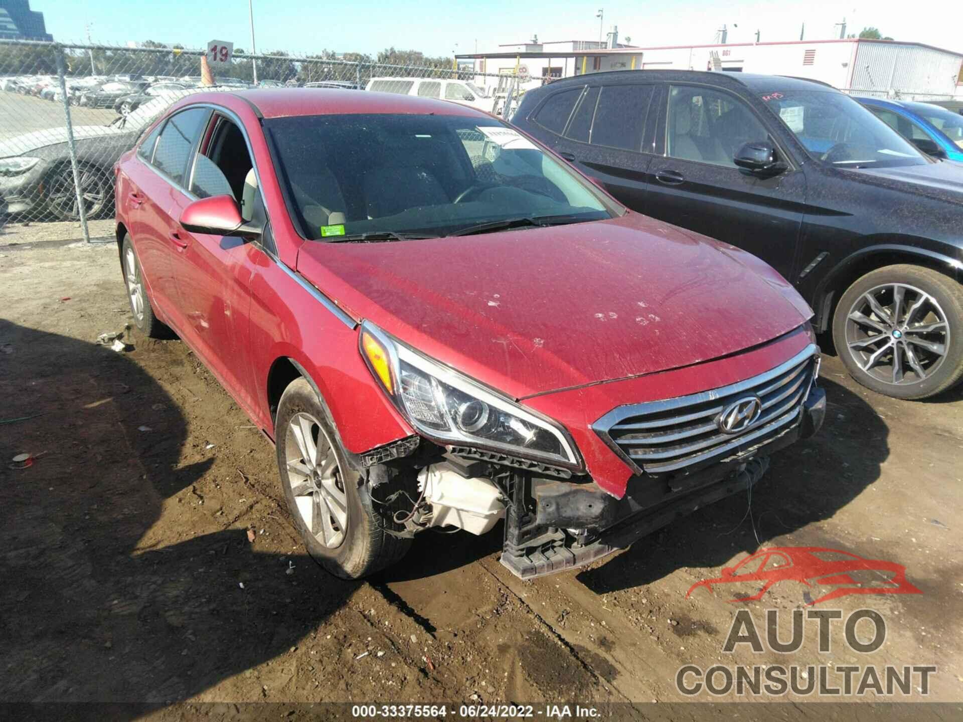 HYUNDAI SONATA 2017 - 5NPE24AF7HH460409