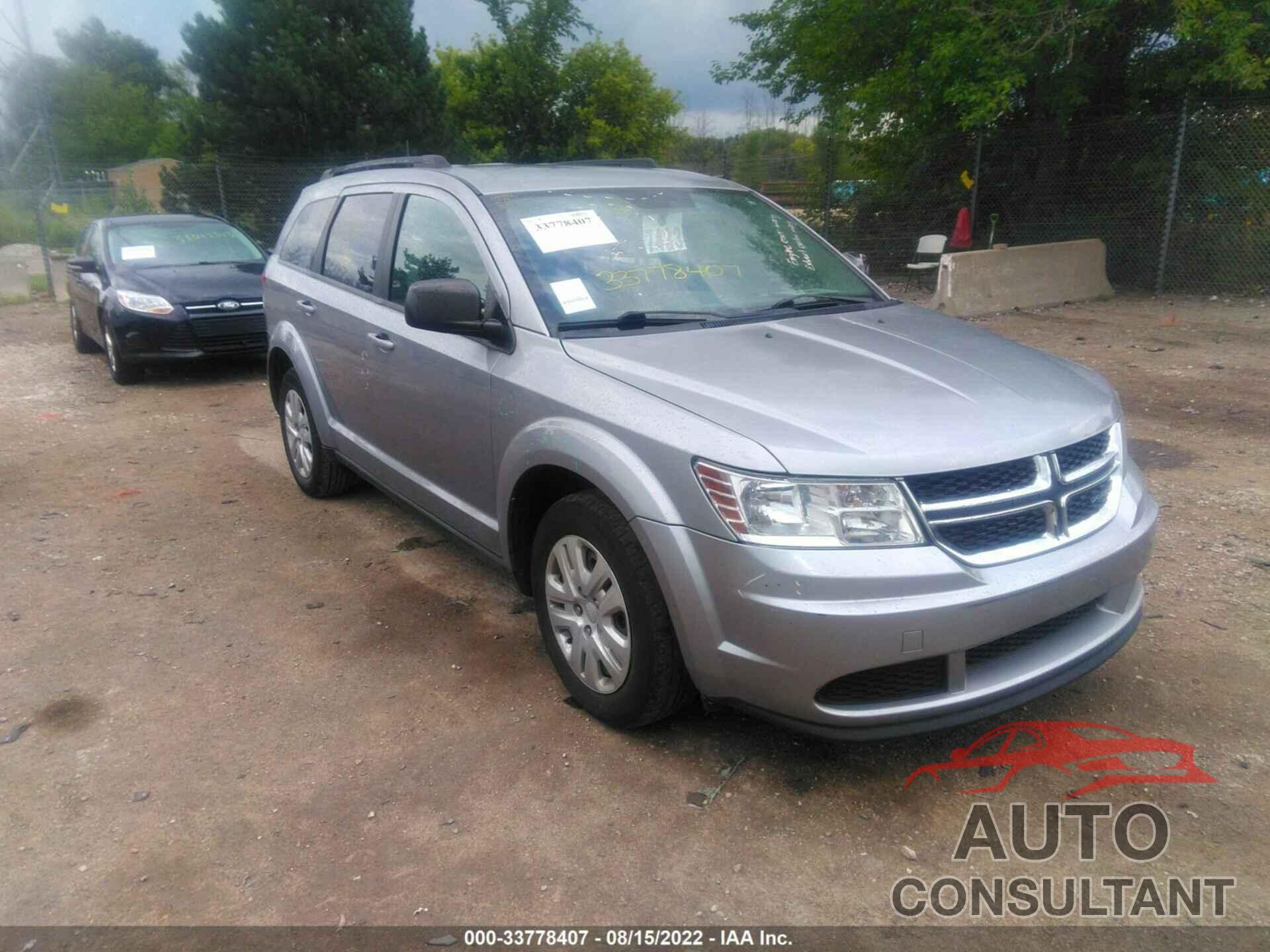DODGE JOURNEY 2017 - 3C4PDCAB8HT614443