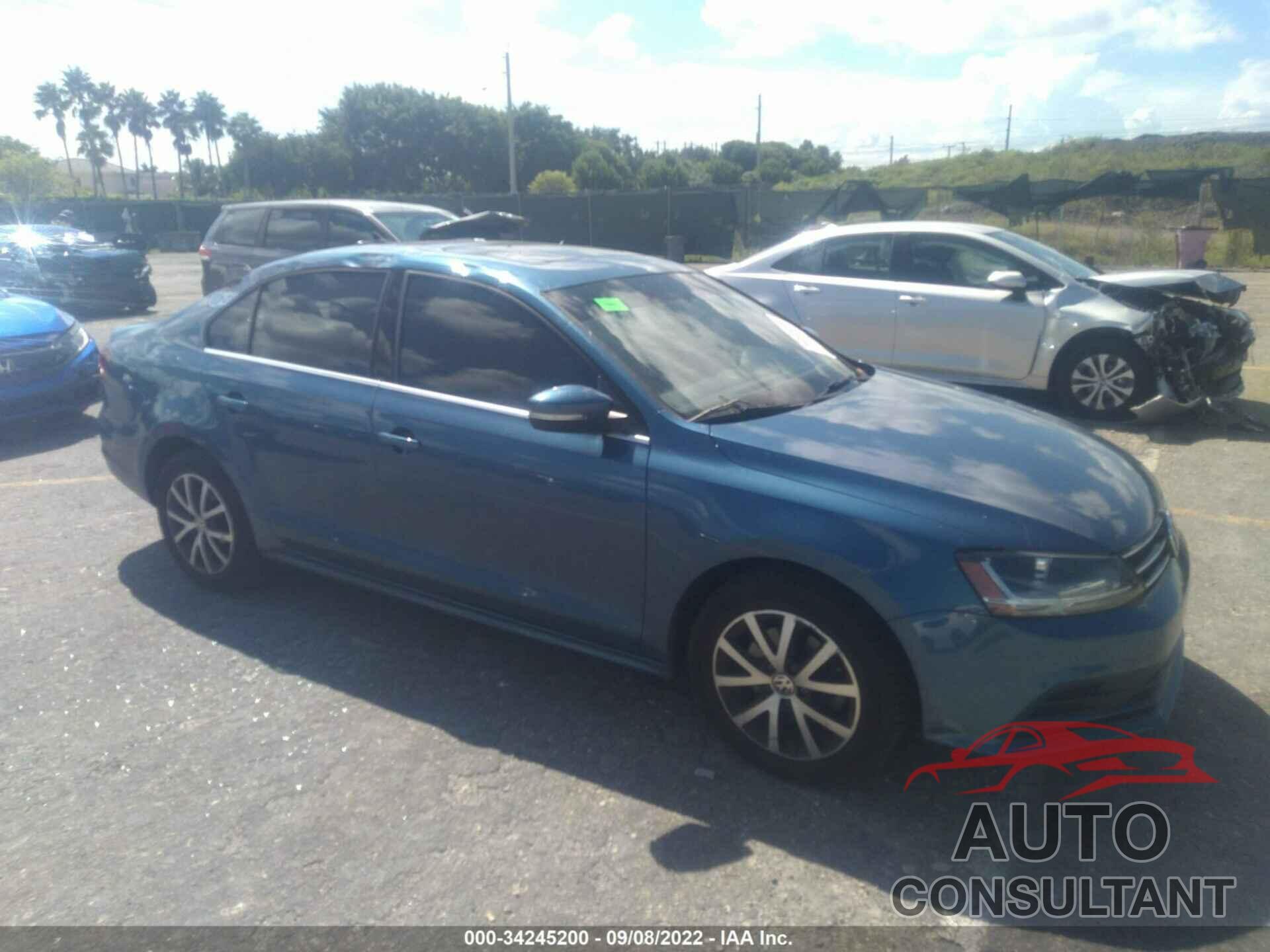 VOLKSWAGEN JETTA 2017 - 3VWDB7AJ9HM233750