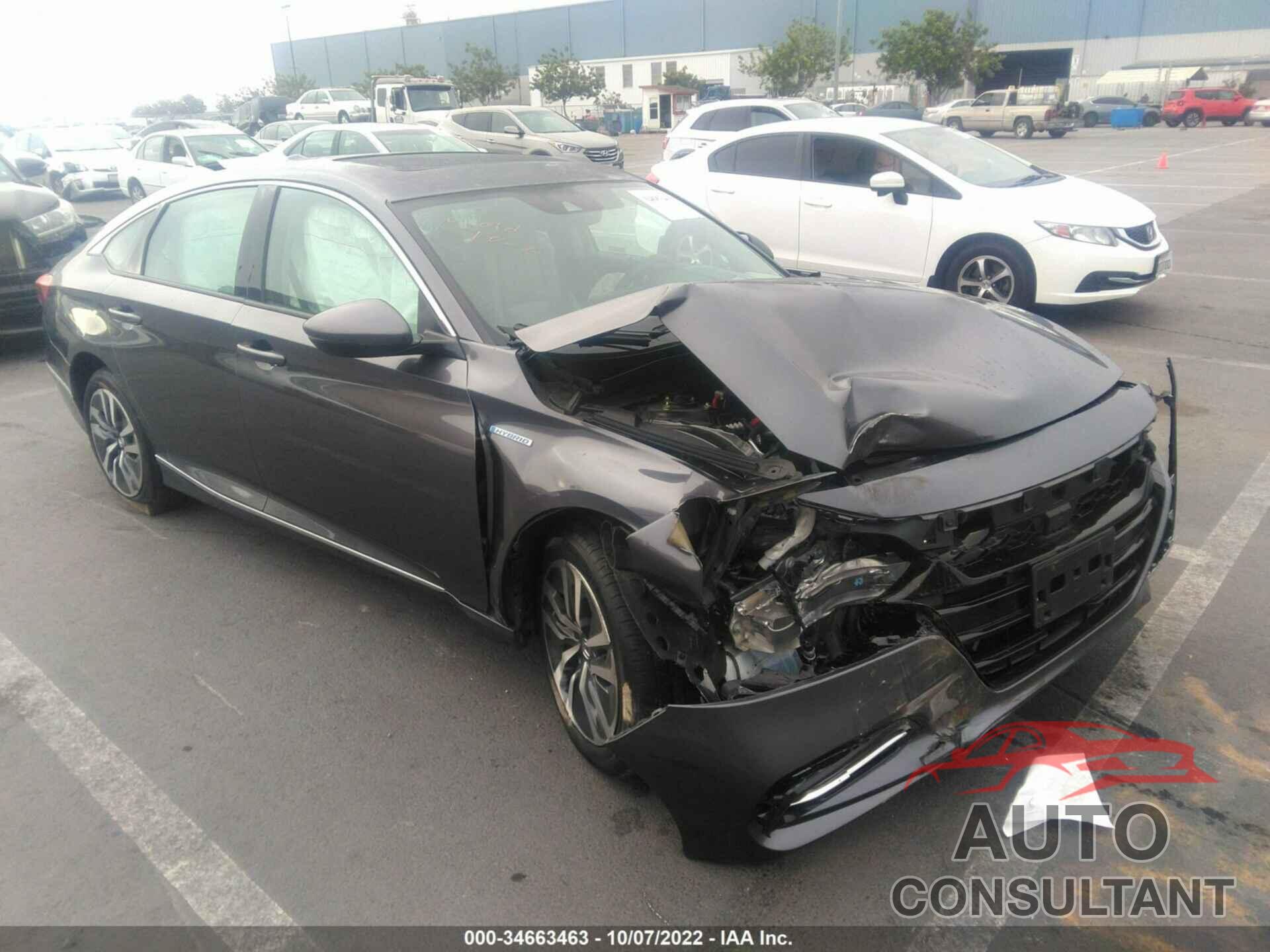 HONDA ACCORD HYBRID 2019 - 1HGCV3F52KA003905