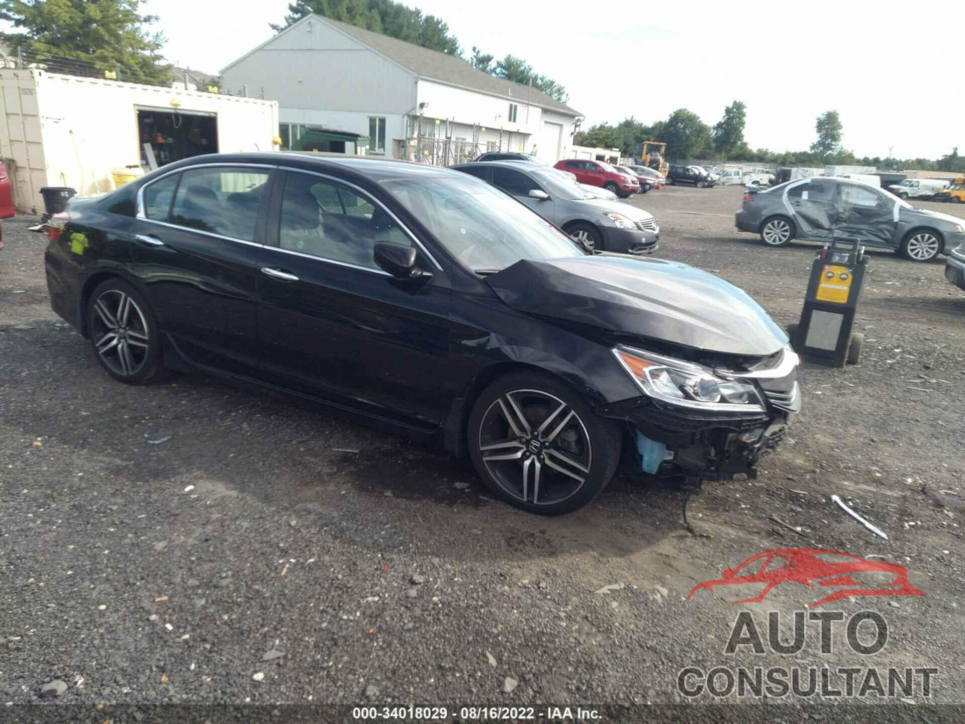 HONDA ACCORD SEDAN 2017 - 1HGCR2F11HA204716