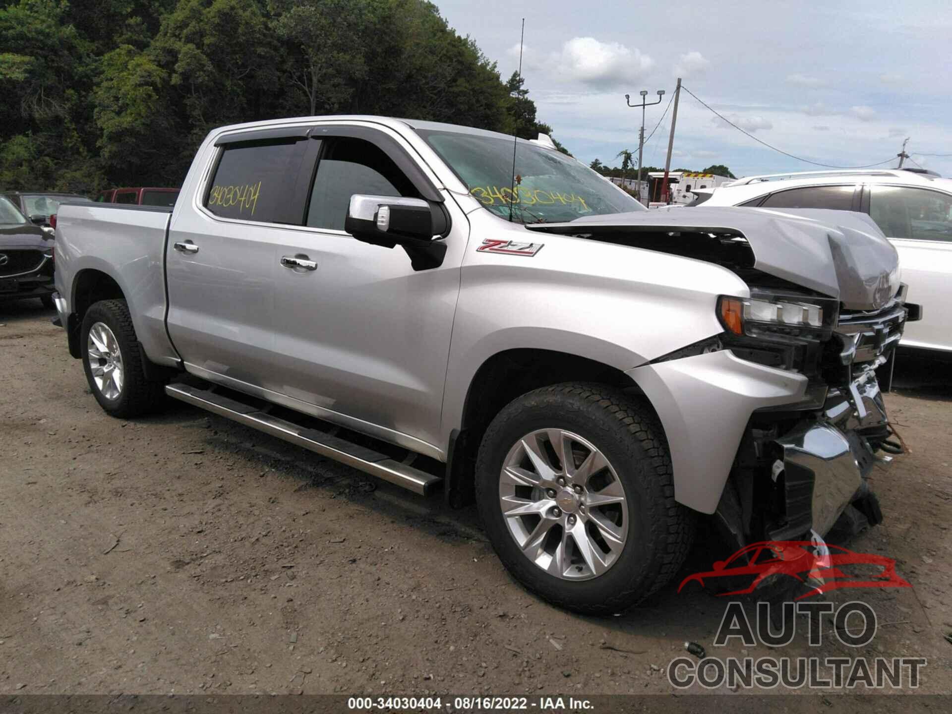 CHEVROLET SILVERADO 1500 2021 - 3GCUYGED4MG122361