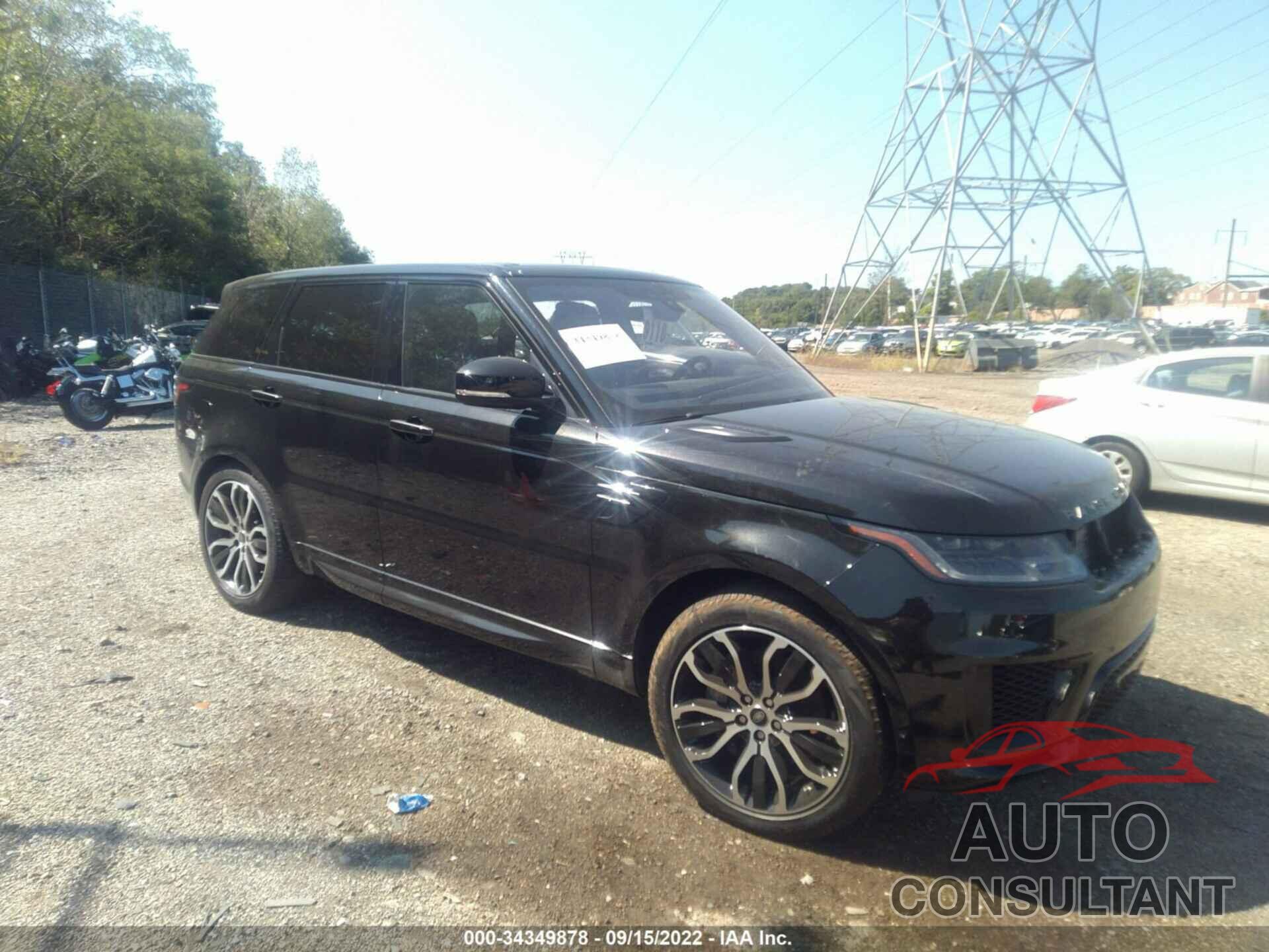 LAND ROVER RANGE ROVER SPORT 2021 - SALWR2SUXMA772901