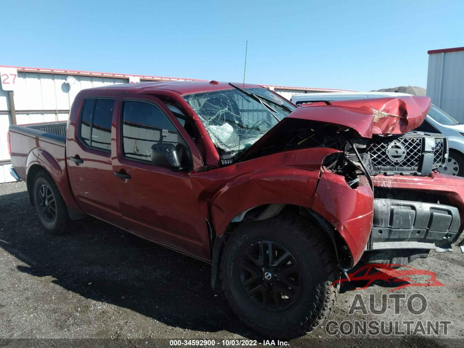 NISSAN FRONTIER 2016 - 1N6AD0EV0GN762882