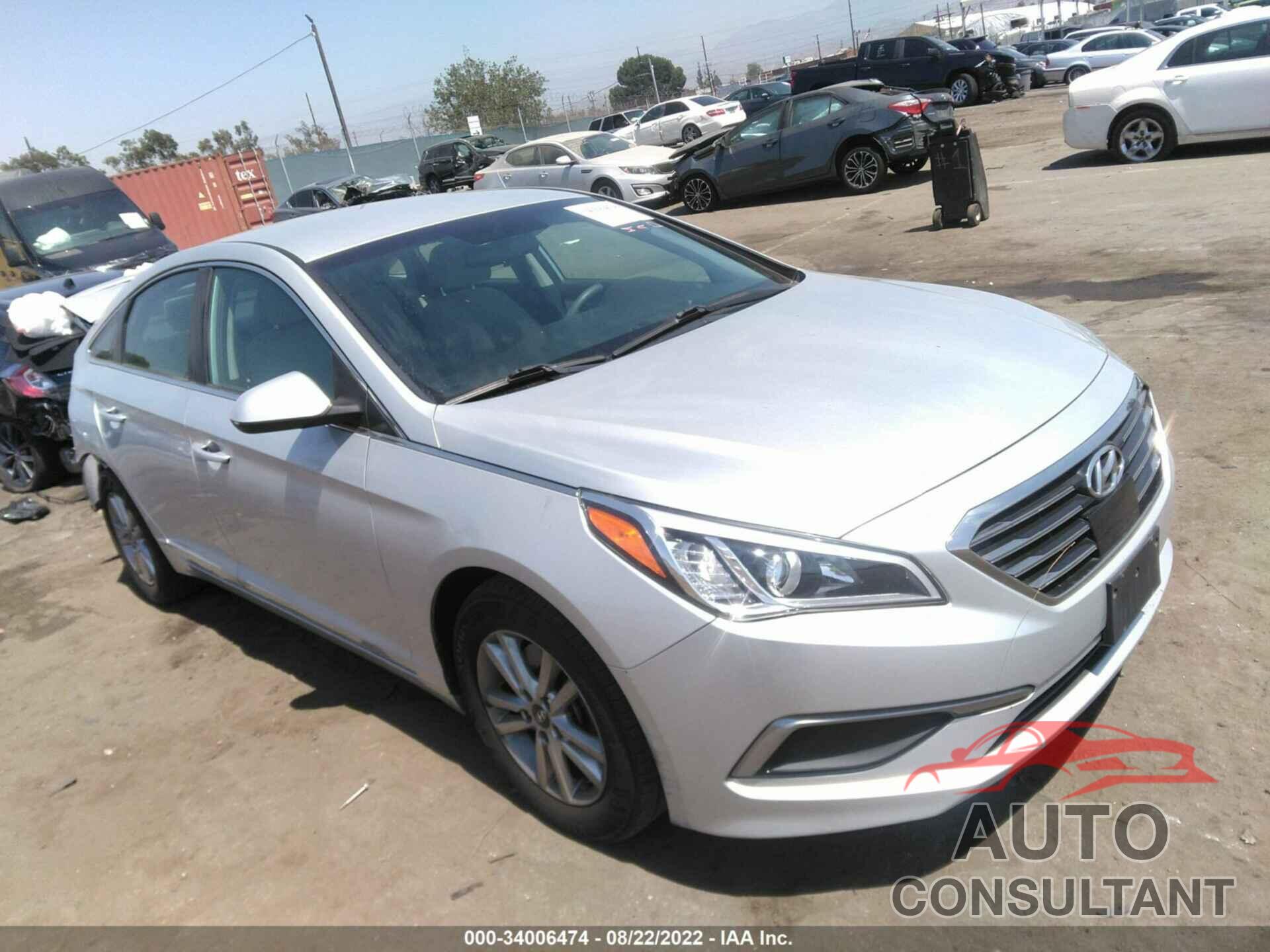 HYUNDAI SONATA 2017 - 5NPE24AF8HH571115