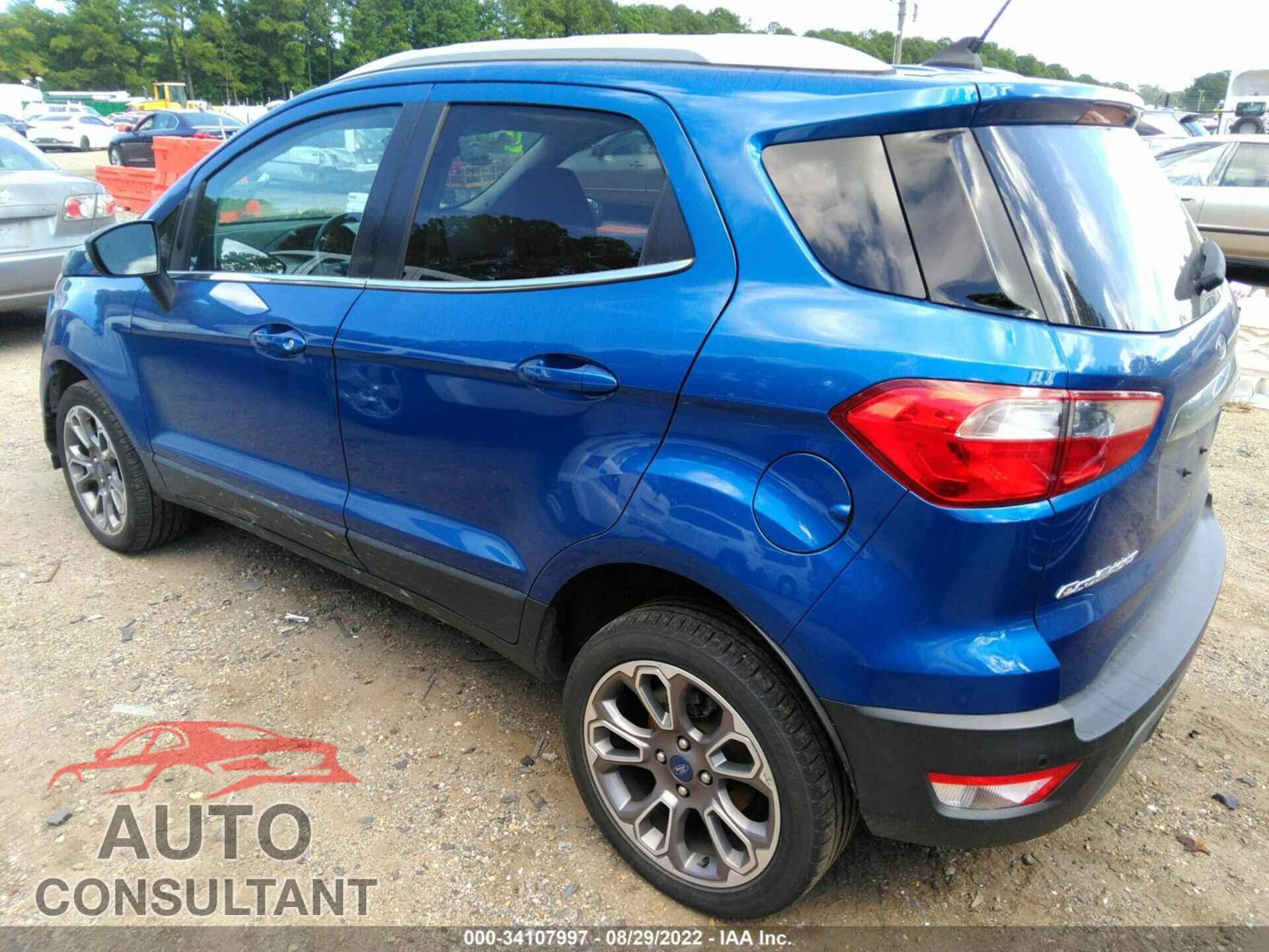 FORD ECOSPORT 2020 - MAJ6S3KL6LC354434