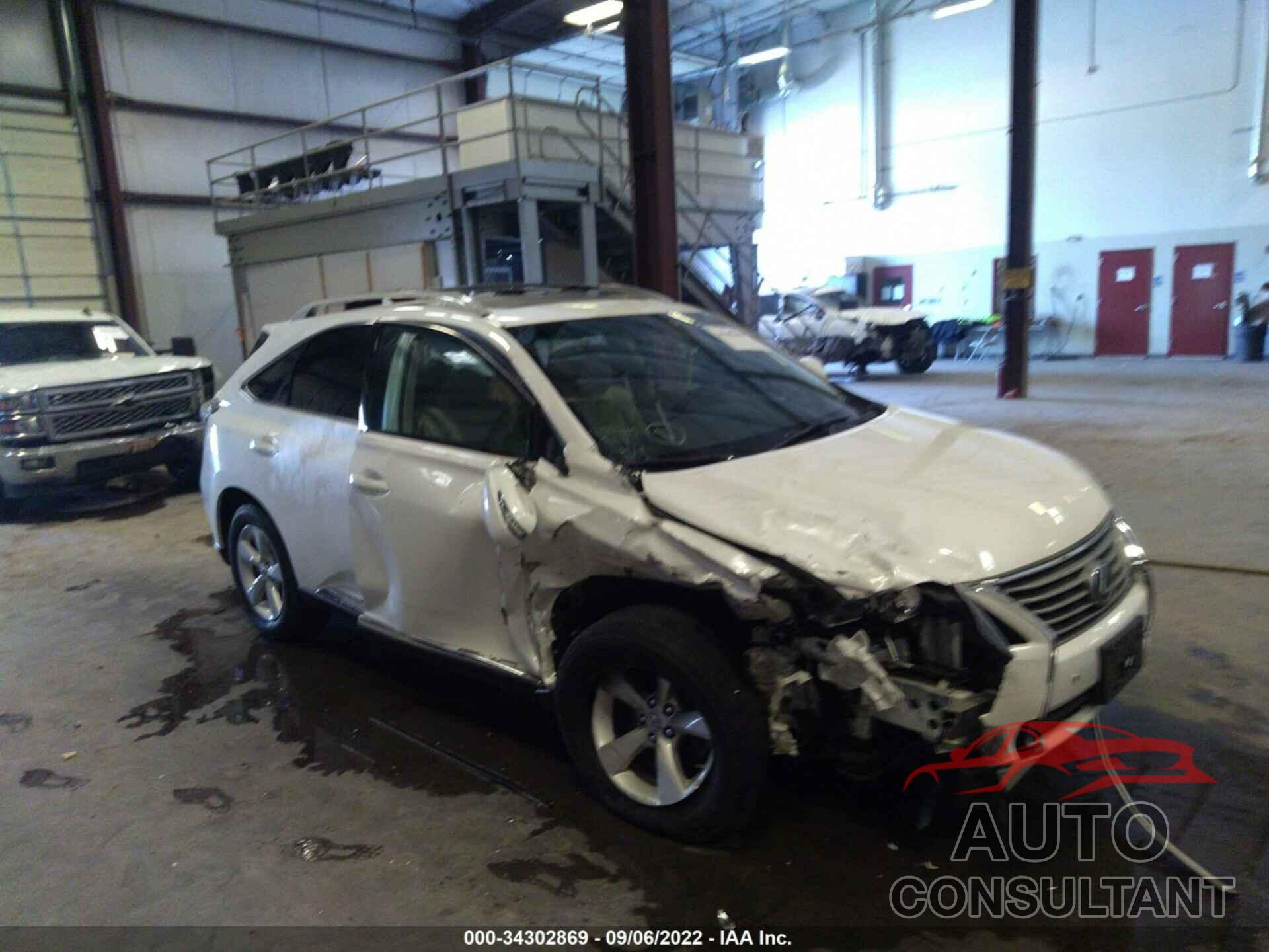 LEXUS RX 350 2013 - 2T2BK1BA5DC200376