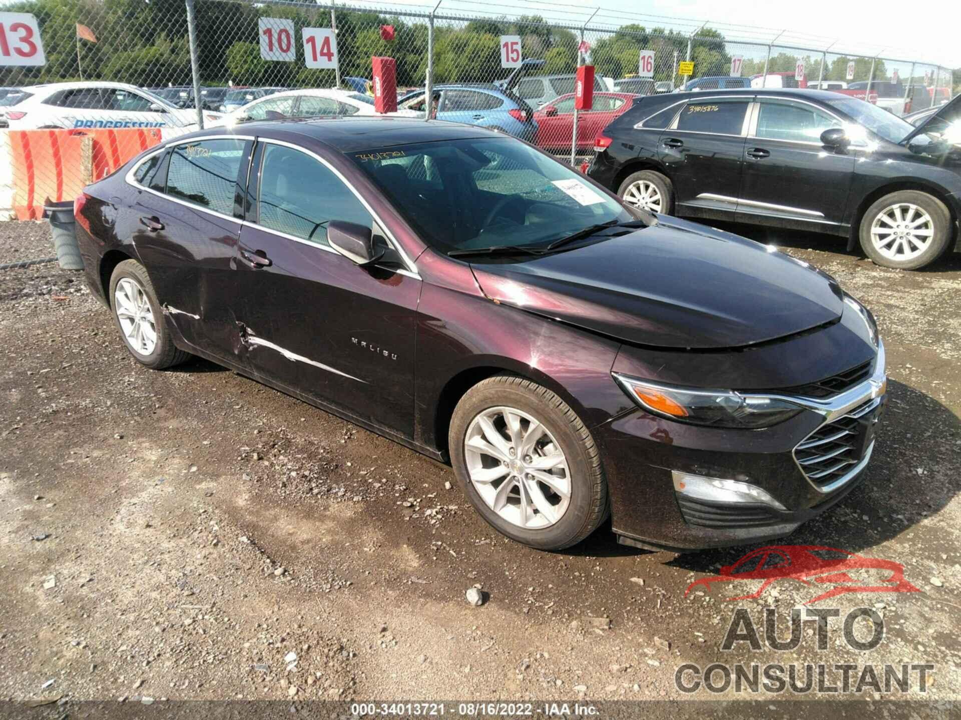 CHEVROLET MALIBU 2020 - 1G1ZD5ST9LF121068