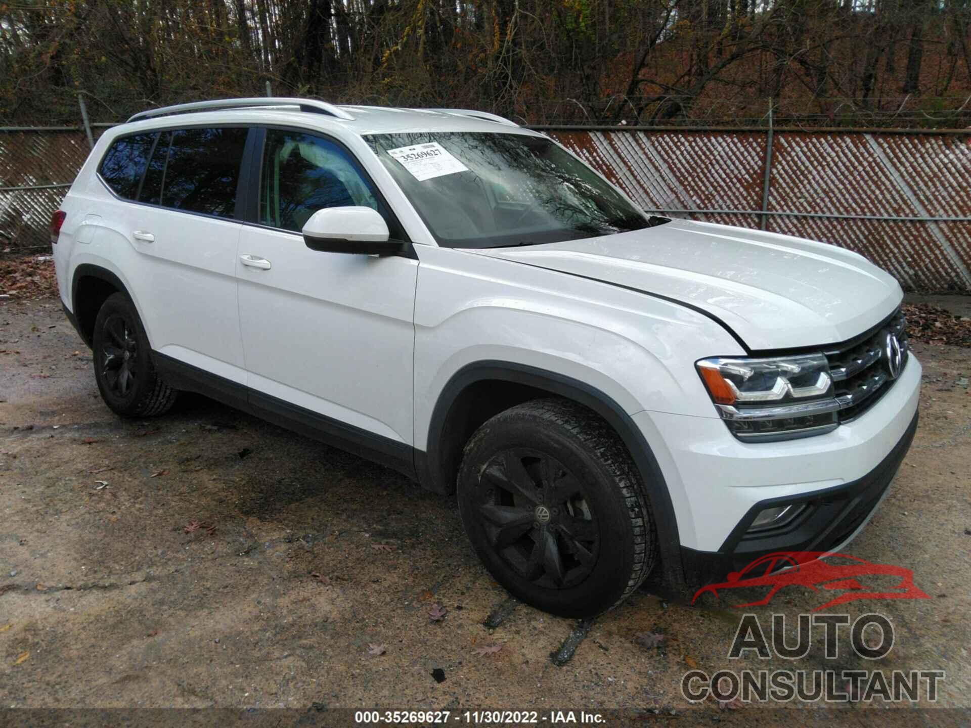 VOLKSWAGEN ATLAS 2018 - 1V2CR2CA1JC579209