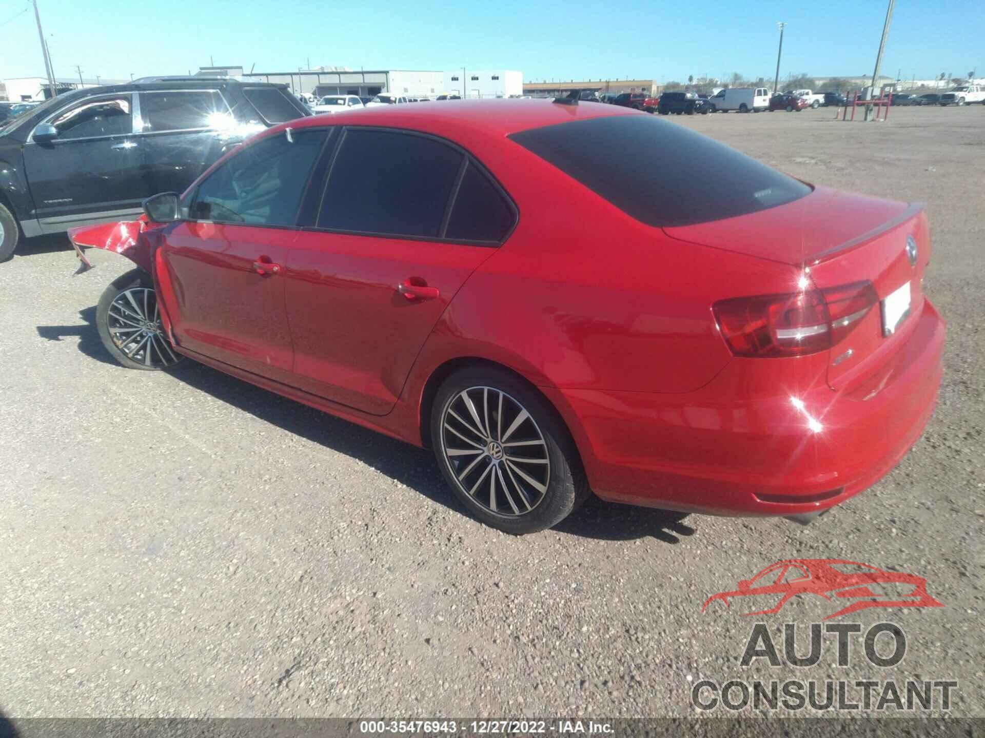 VOLKSWAGEN JETTA SEDAN 2015 - 3VWD17AJ5FM222423