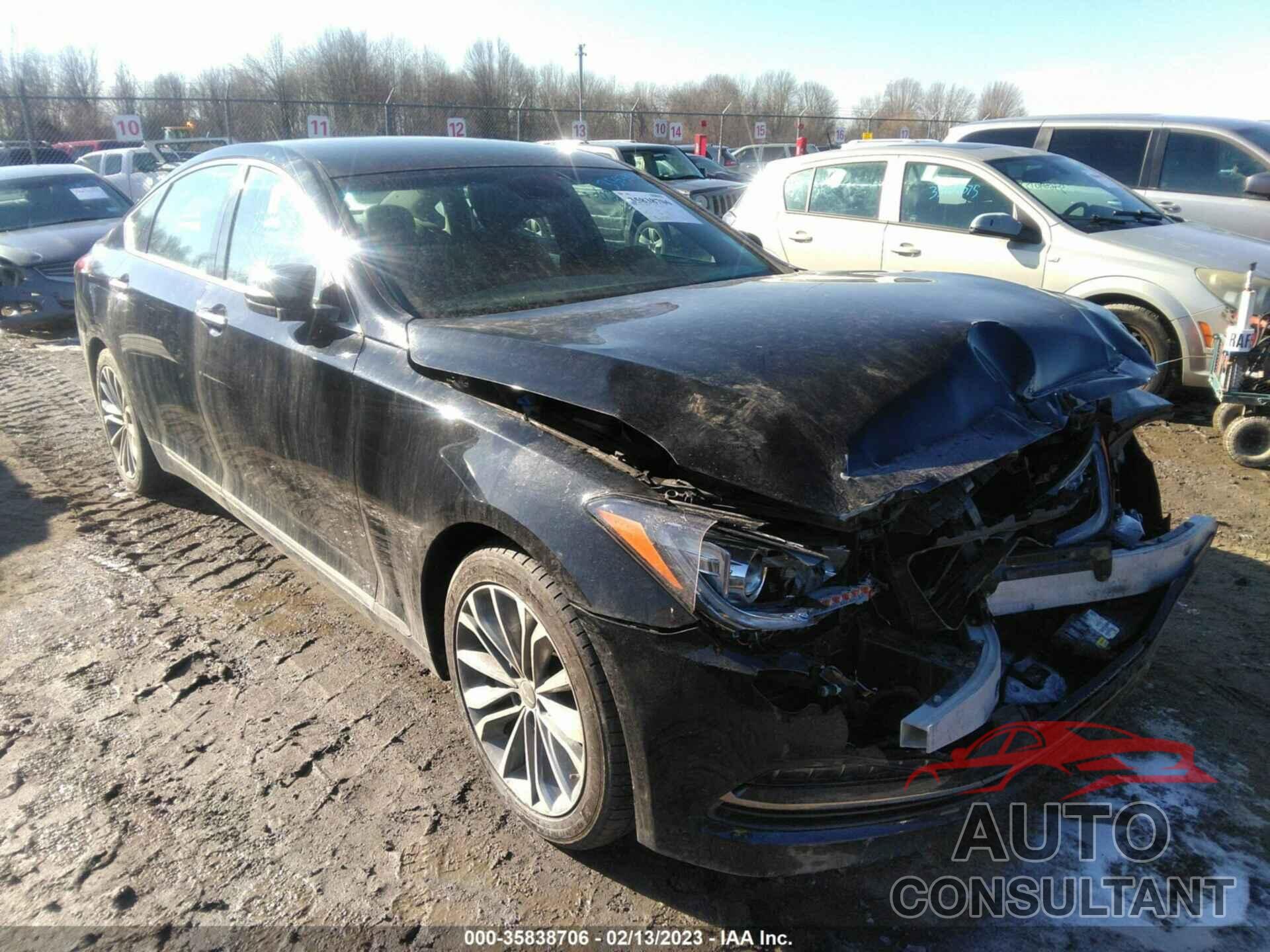 HYUNDAI GENESIS 2016 - KMHGN4JE3GU122433