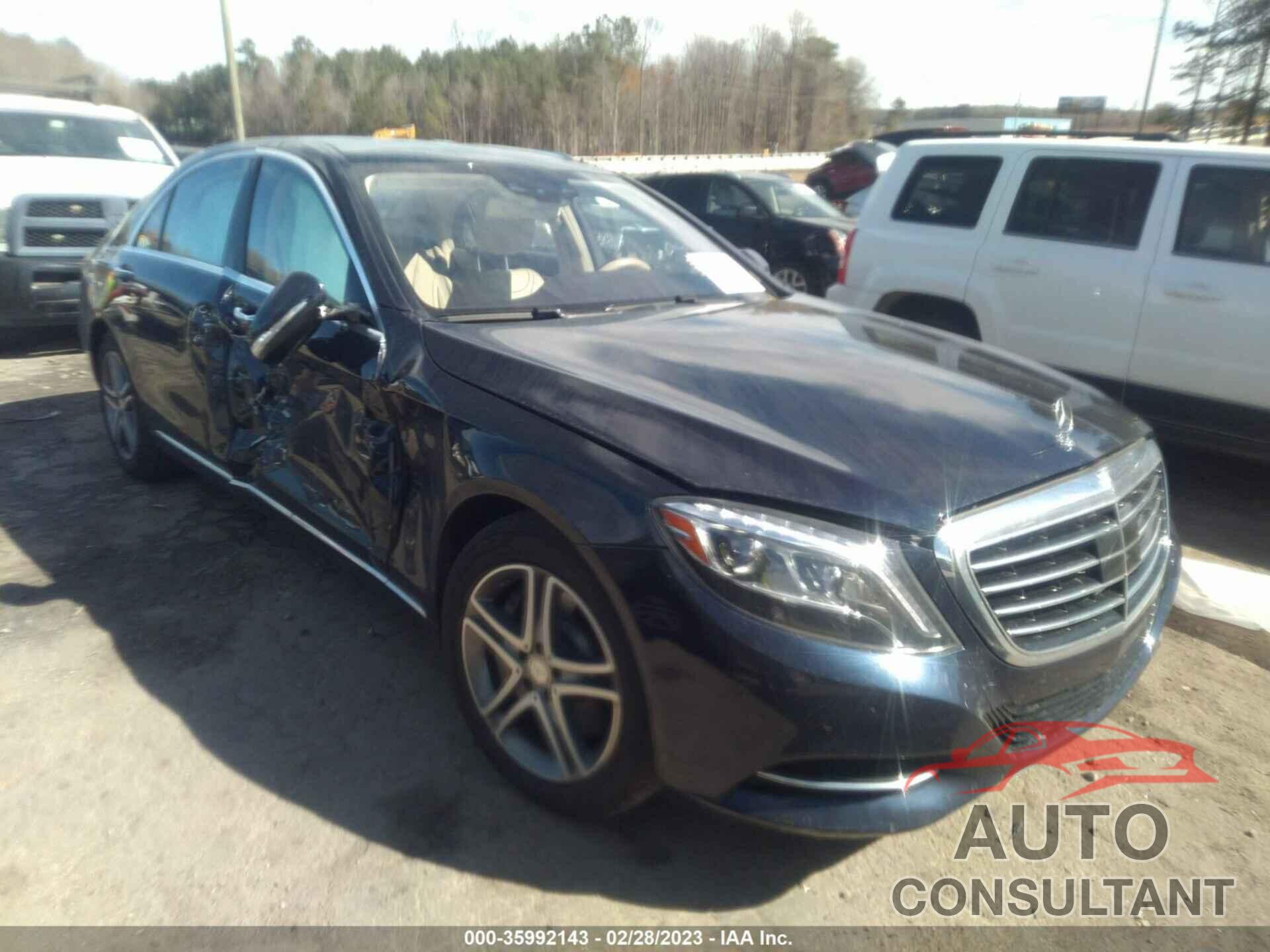 MERCEDES-BENZ S-CLASS 2016 - WDDUG8CB6GA224893