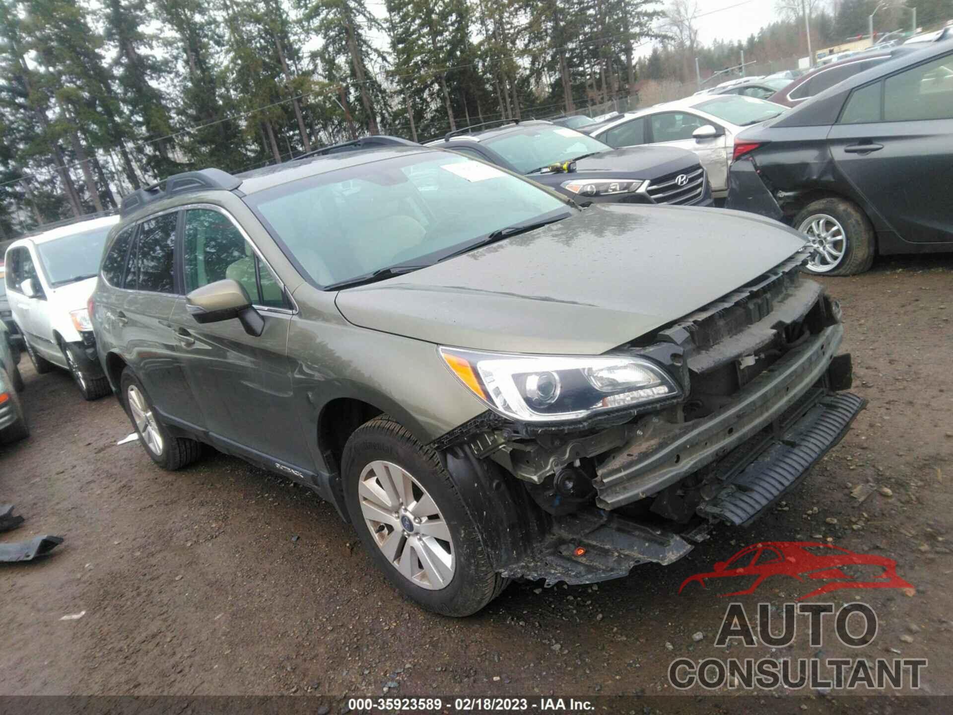 SUBARU OUTBACK 2017 - 4S4BSAHC3H3297469