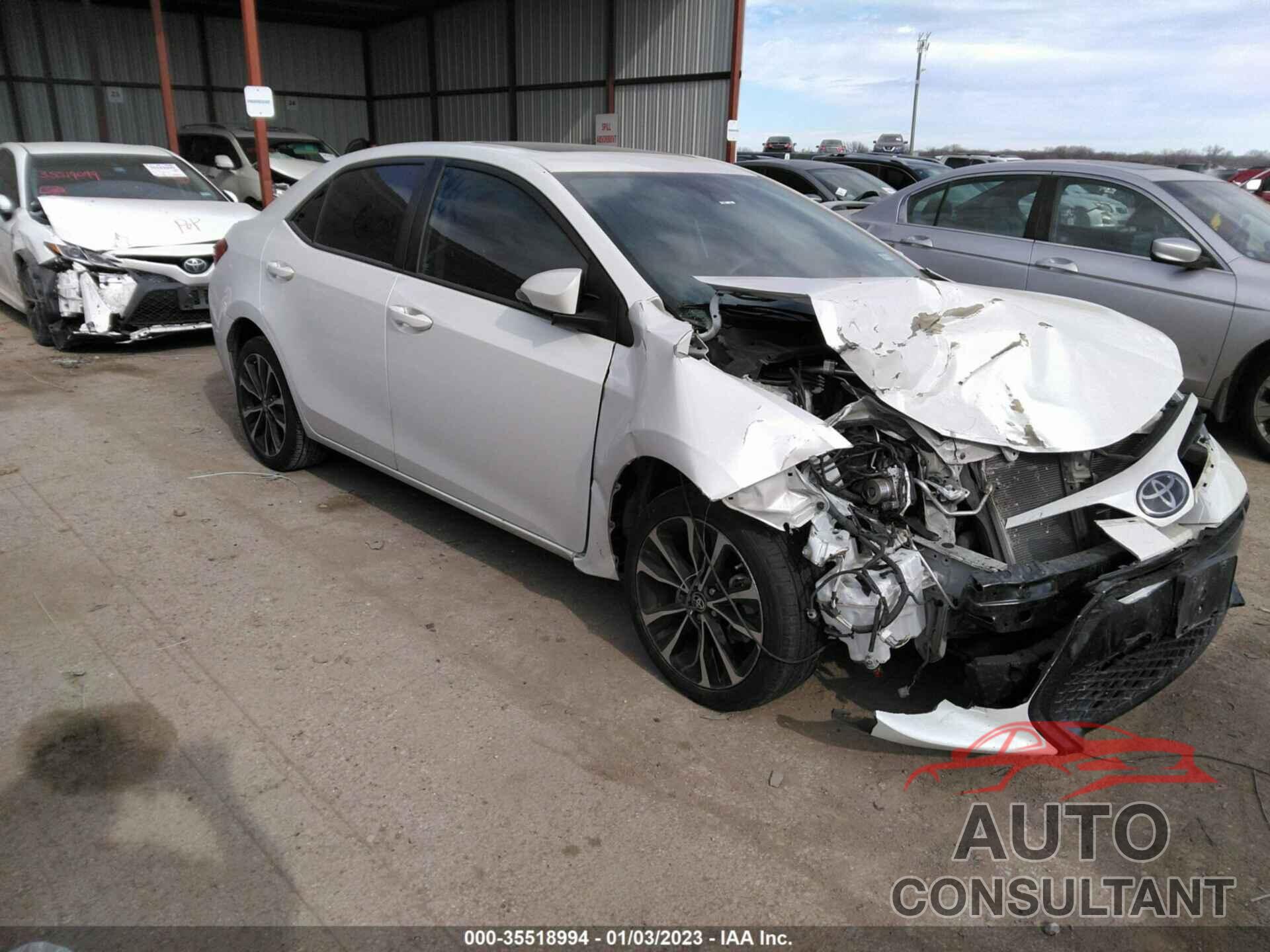TOYOTA COROLLA 2018 - 5YFBURHE6JP756991