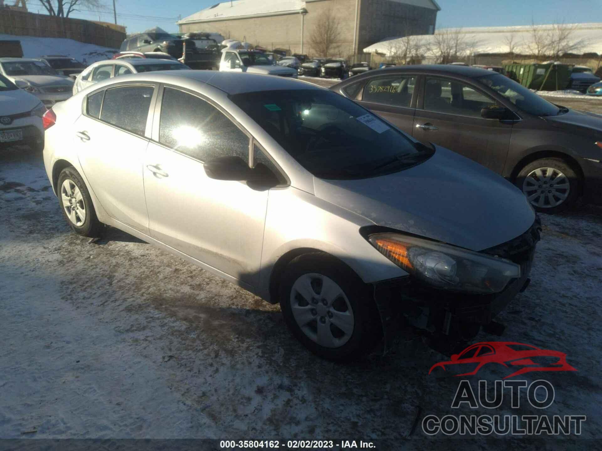 KIA FORTE 2015 - KNAFK4A6XF5412420