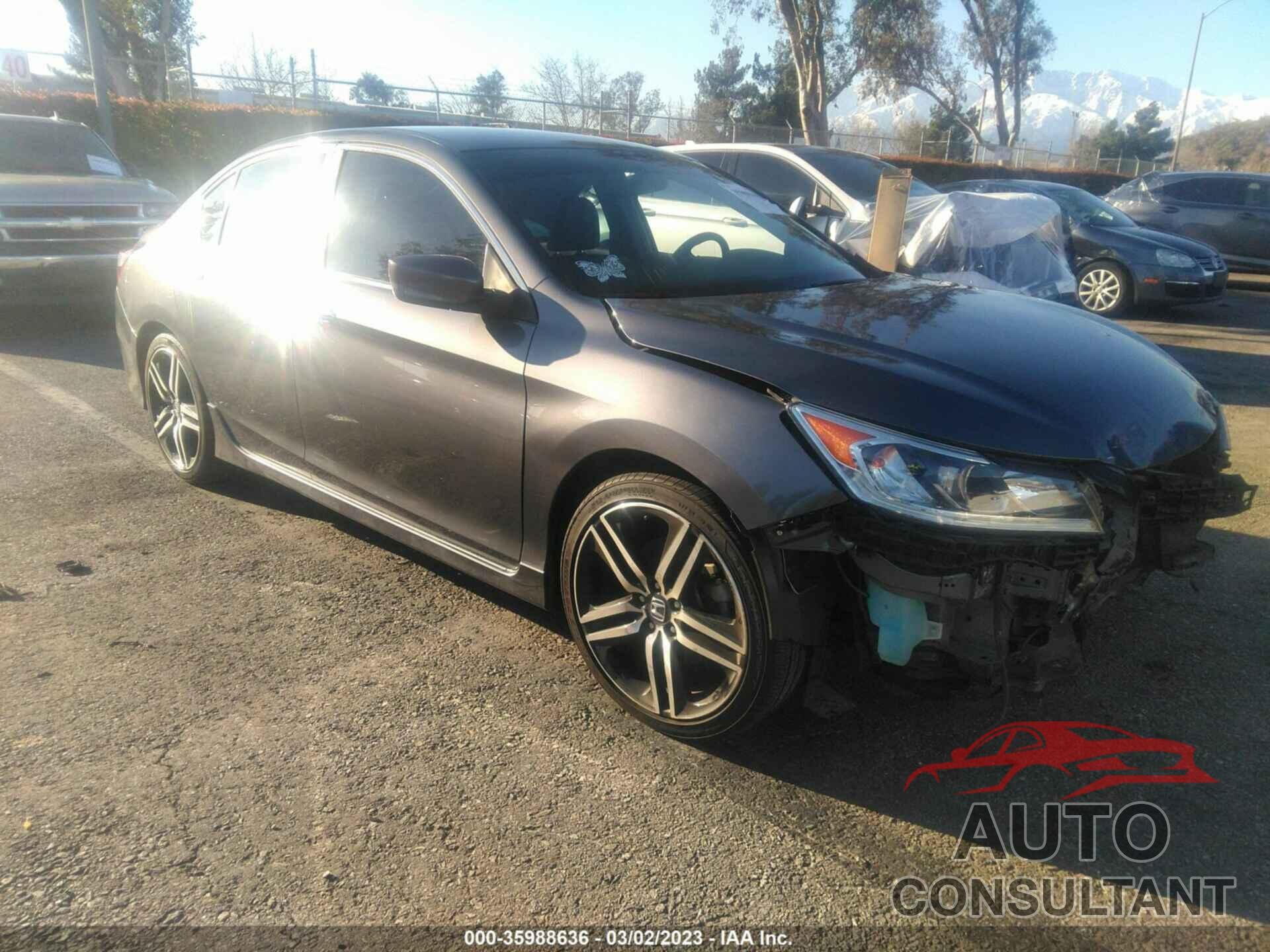 HONDA ACCORD SEDAN 2016 - 1HGCR2F51GA111583