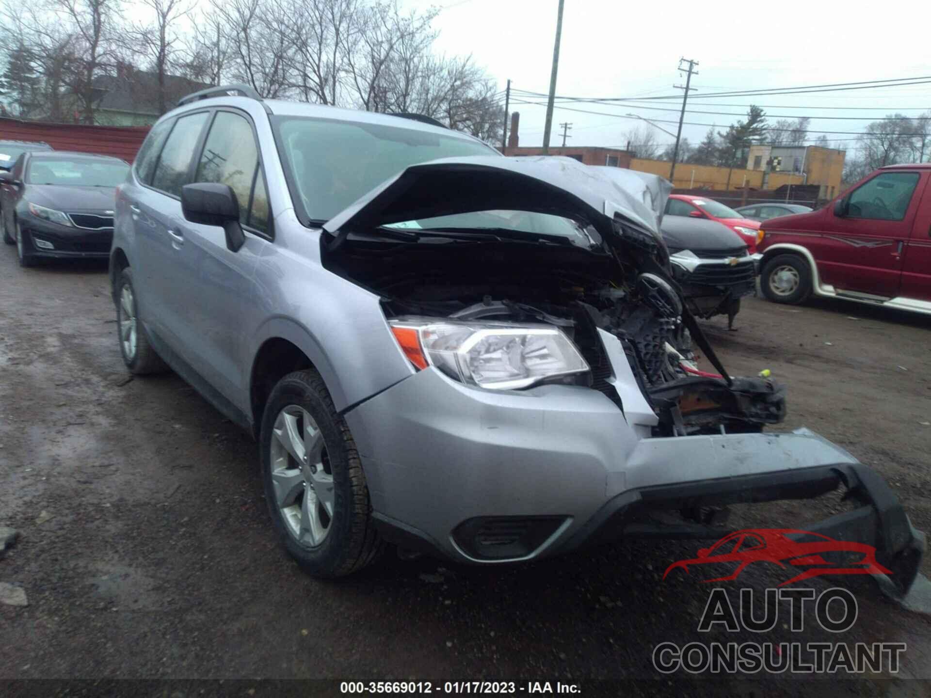 SUBARU FORESTER 2016 - JF2SJABC4GH537518