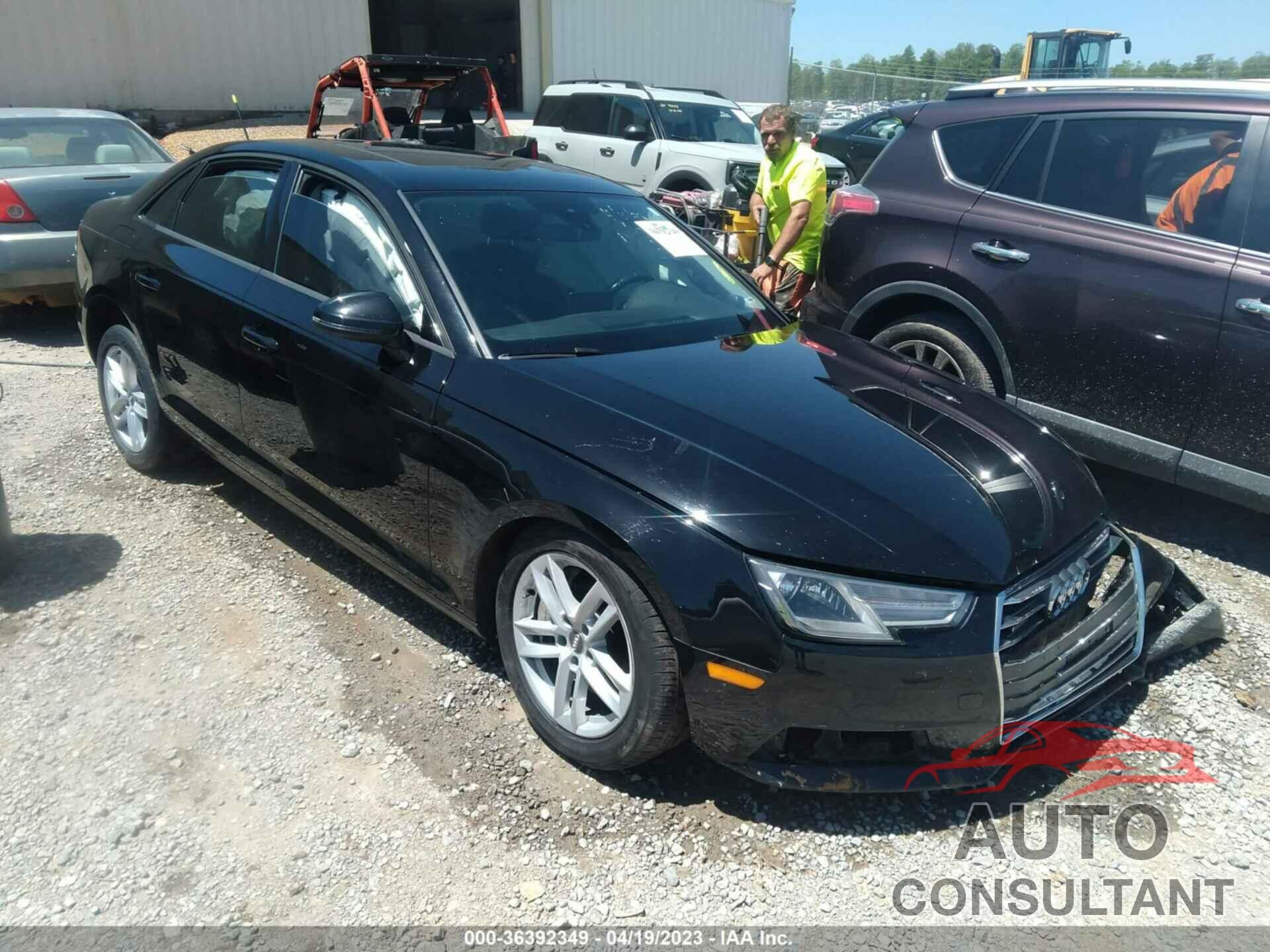 AUDI A4 2017 - WAUANAF44HN053155