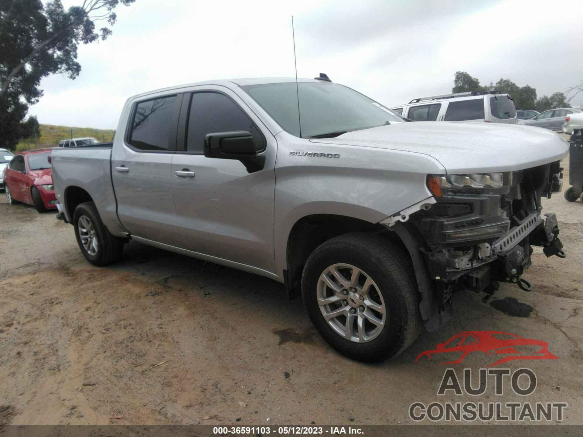 CHEVROLET SILVERADO 1500 2021 - 1GCPWDED0MZ357650