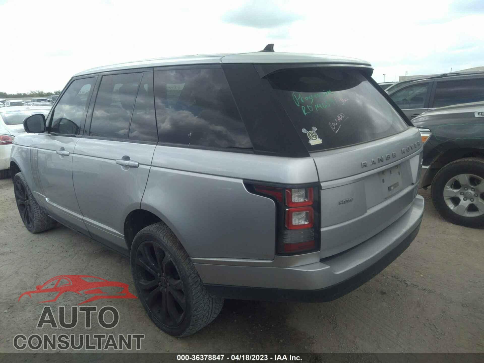 LAND ROVER RANGE ROVER 2015 - SALGS2VF8FA233864