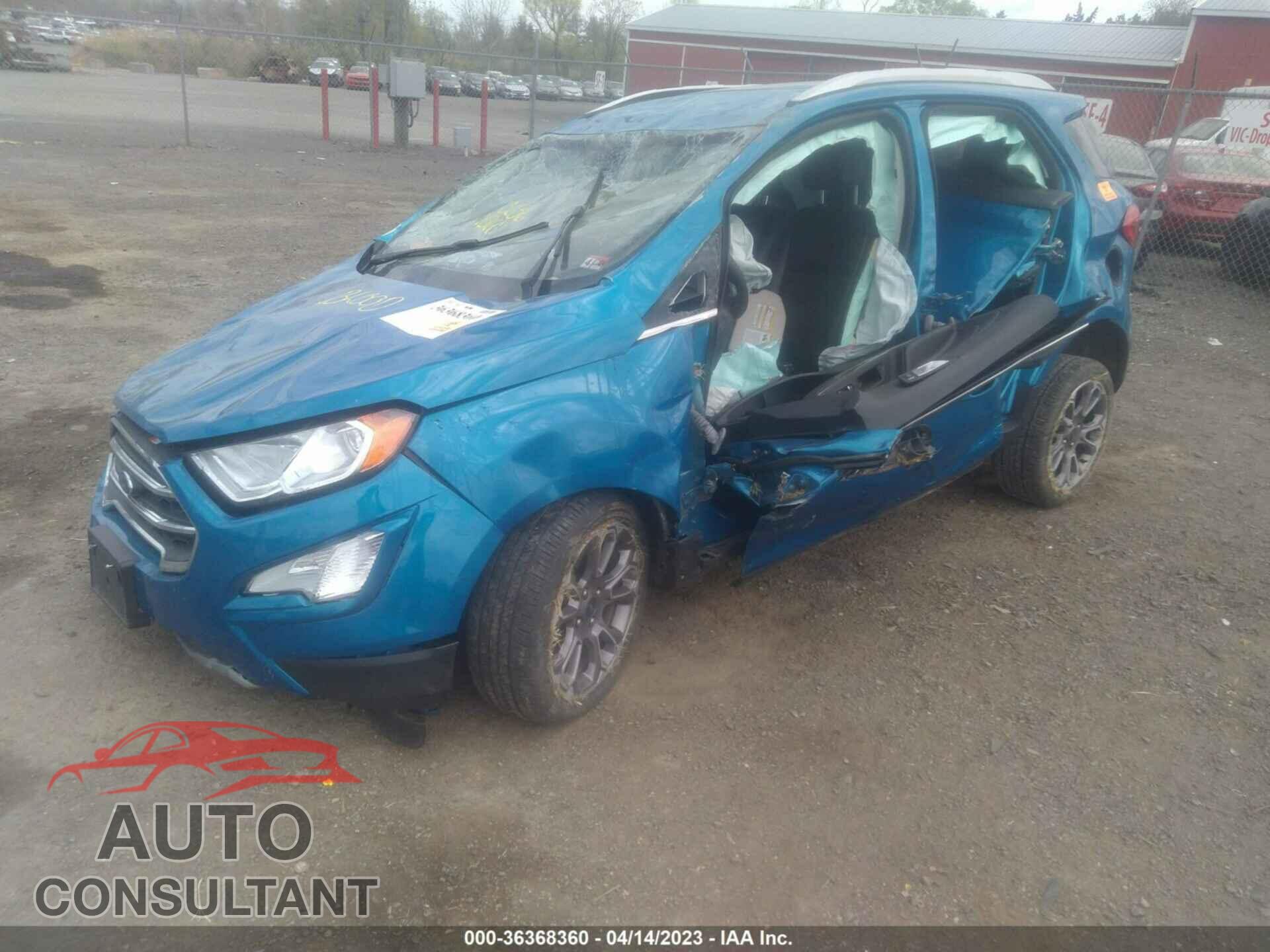 FORD ECOSPORT 2020 - MAJ6S3KL3LC330298