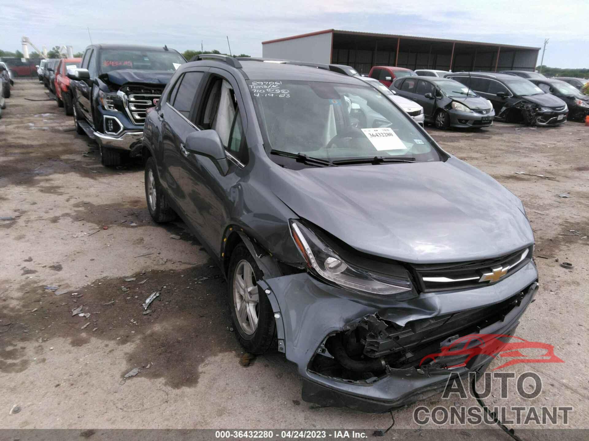 CHEVROLET TRAX 2019 - KL7CJLSB4KB931048