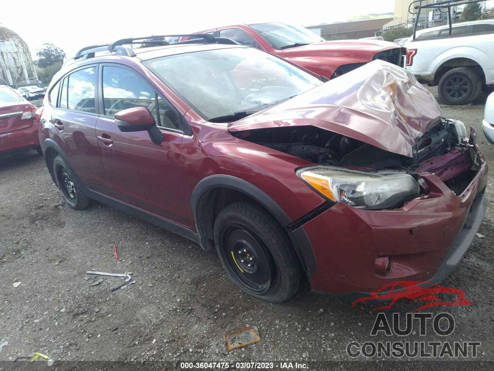 SUBARU XV CROSSTREK 2015 - JF2GPAMCXF8225459