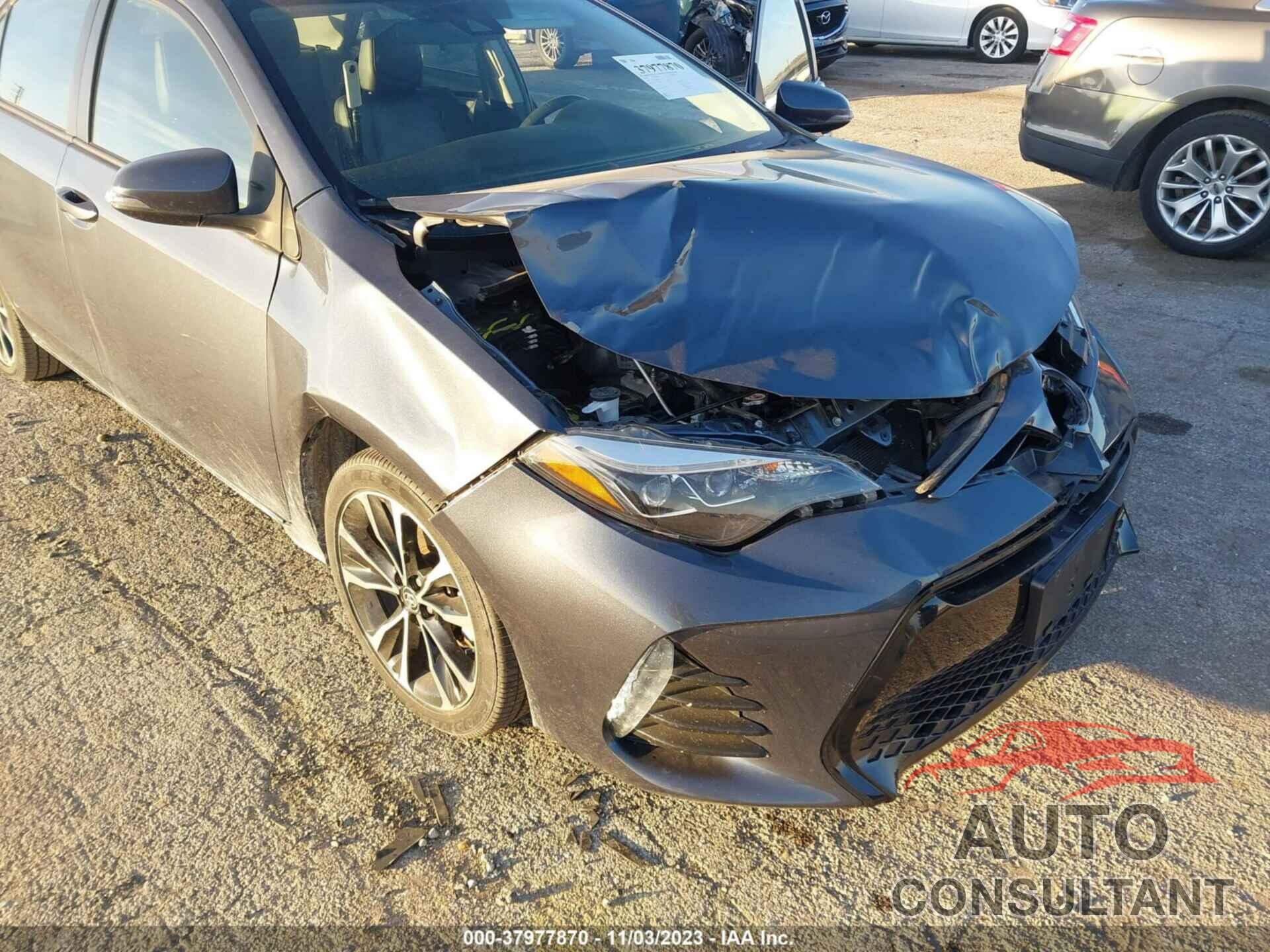 TOYOTA COROLLA 2019 - 2T1BURHE0KC225254