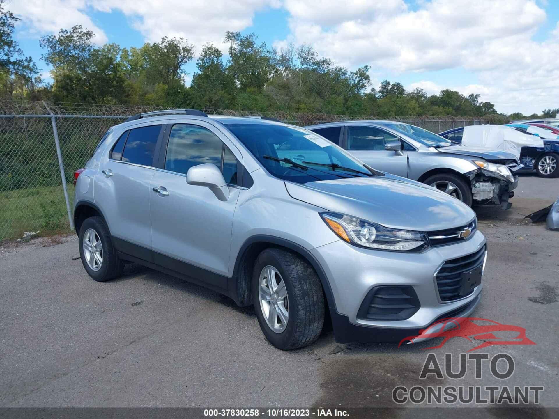 CHEVROLET TRAX 2019 - KL7CJLSB5KB888940