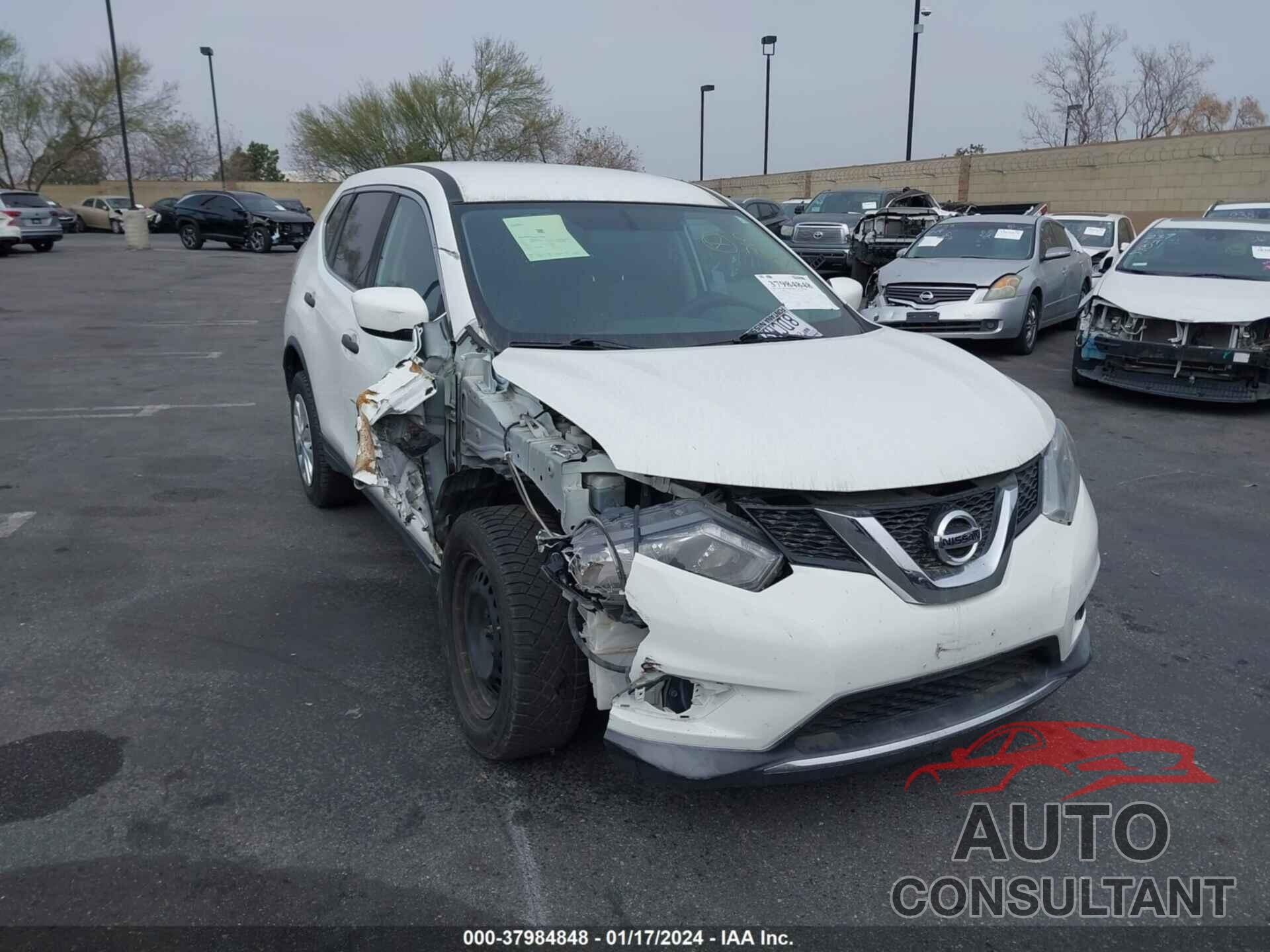 NISSAN ROGUE 2016 - KNMAT2MV8GP686089