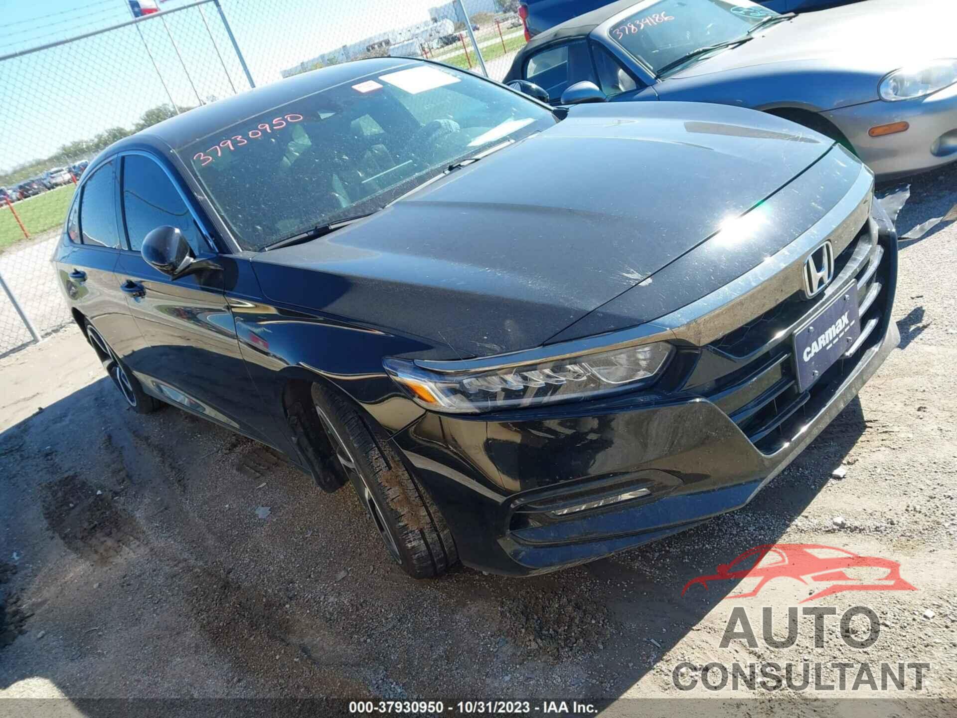 HONDA ACCORD 2019 - 1HGCV1F38KA027113