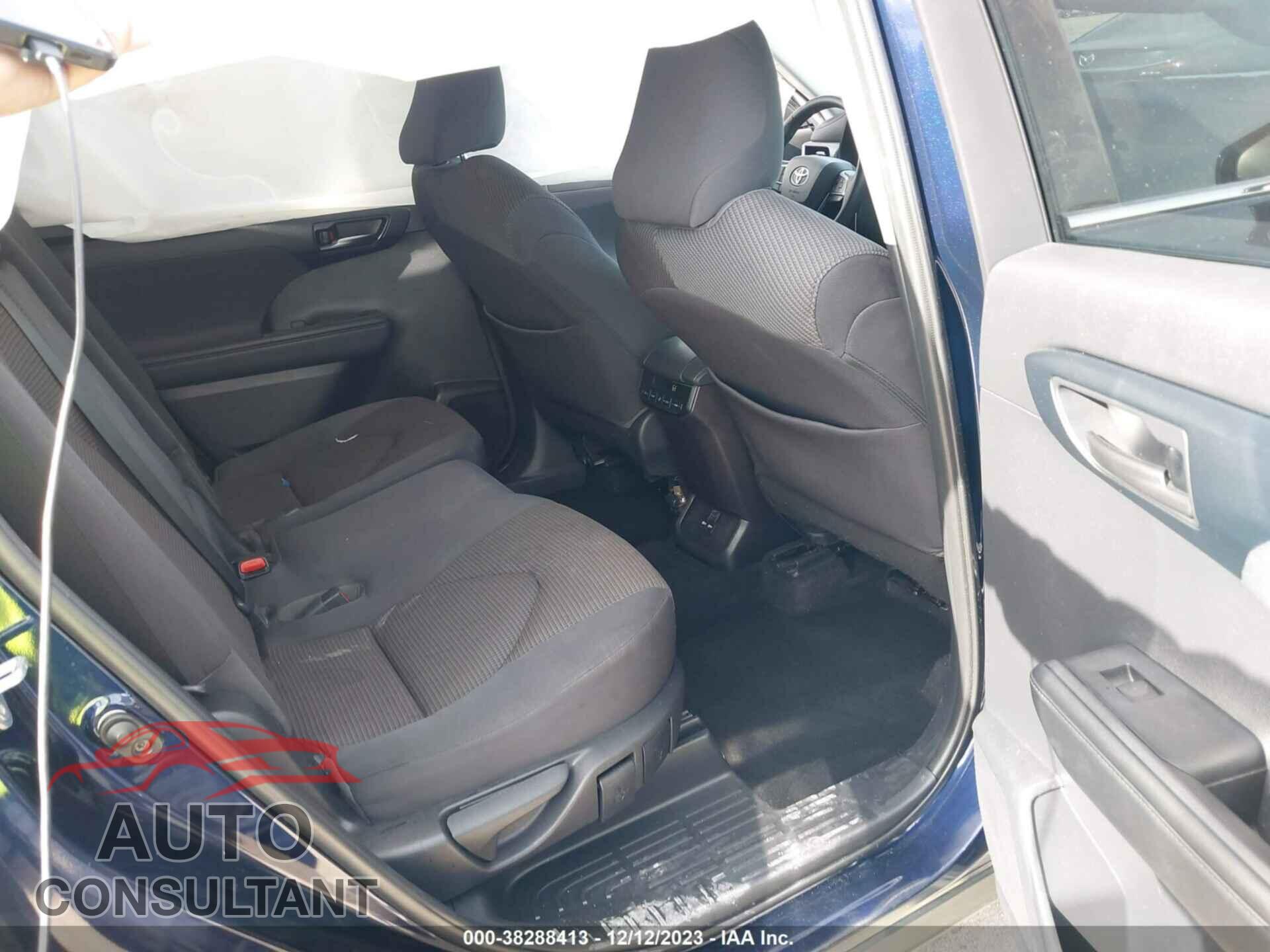 TOYOTA HIGHLANDER 2021 - 5TDZZRAH3MS534439