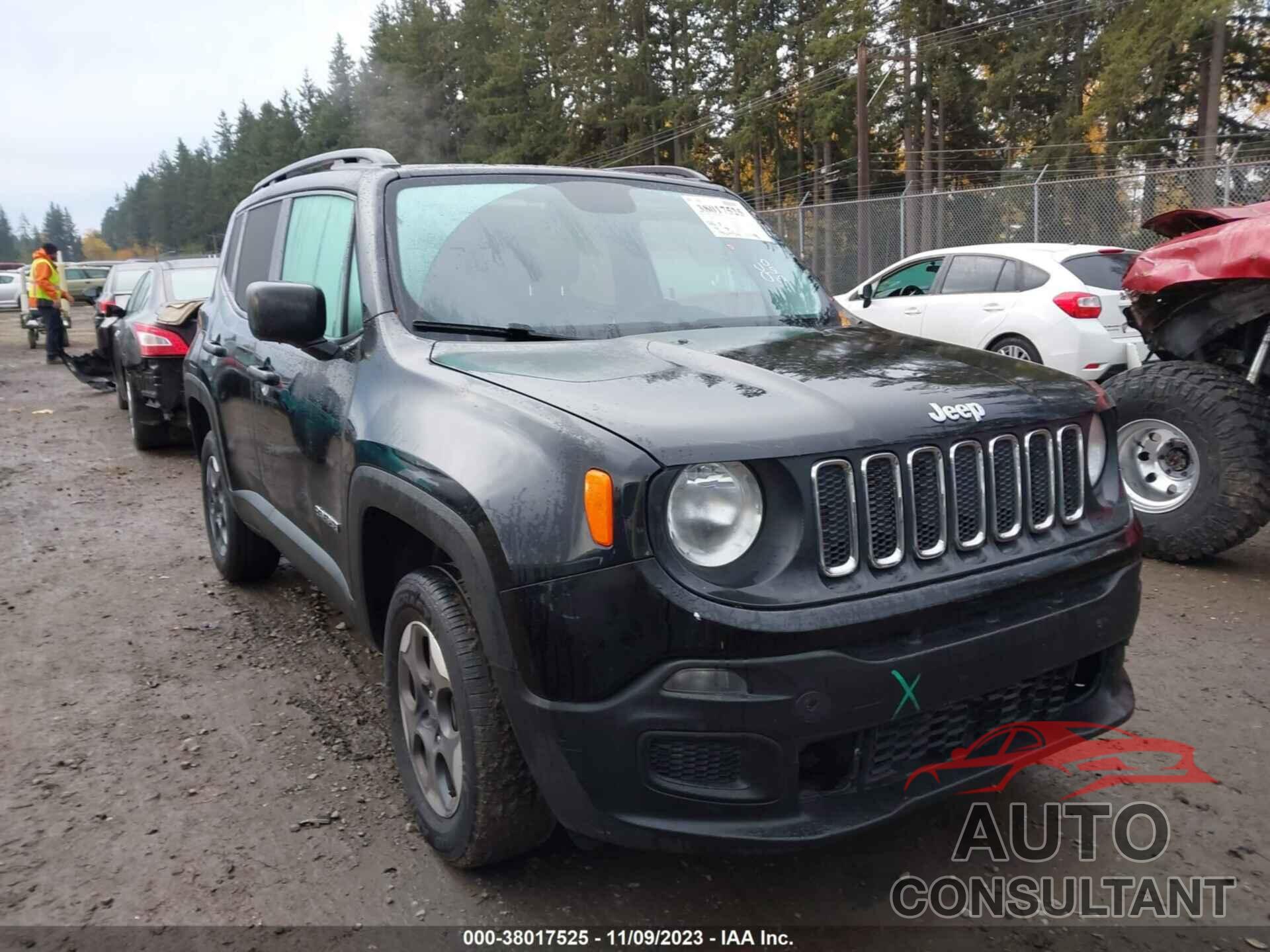 JEEP RENEGADE 2017 - ZACCJBAB8HPG53378