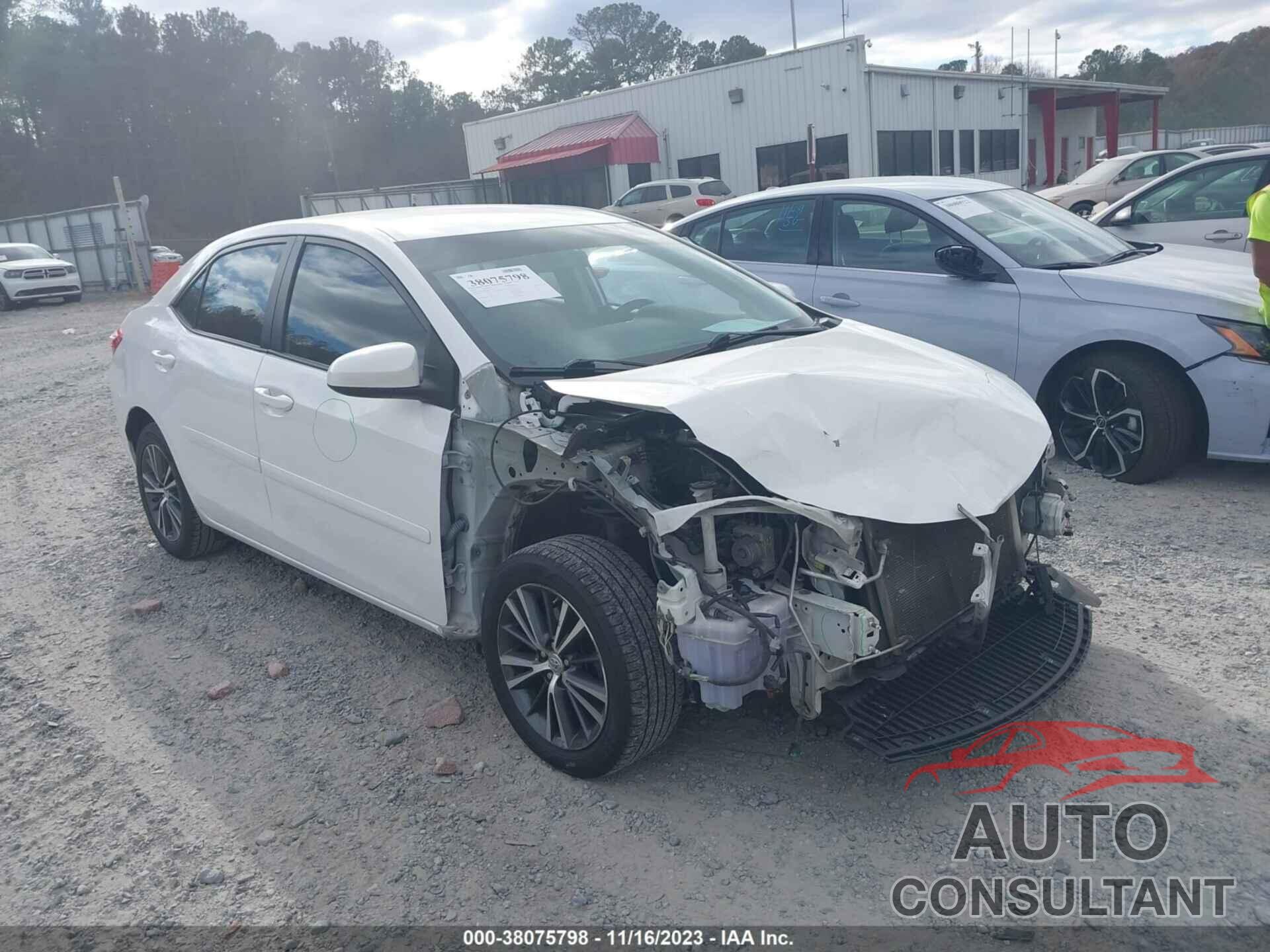 TOYOTA COROLLA 2016 - 2T1BURHE3GC567076