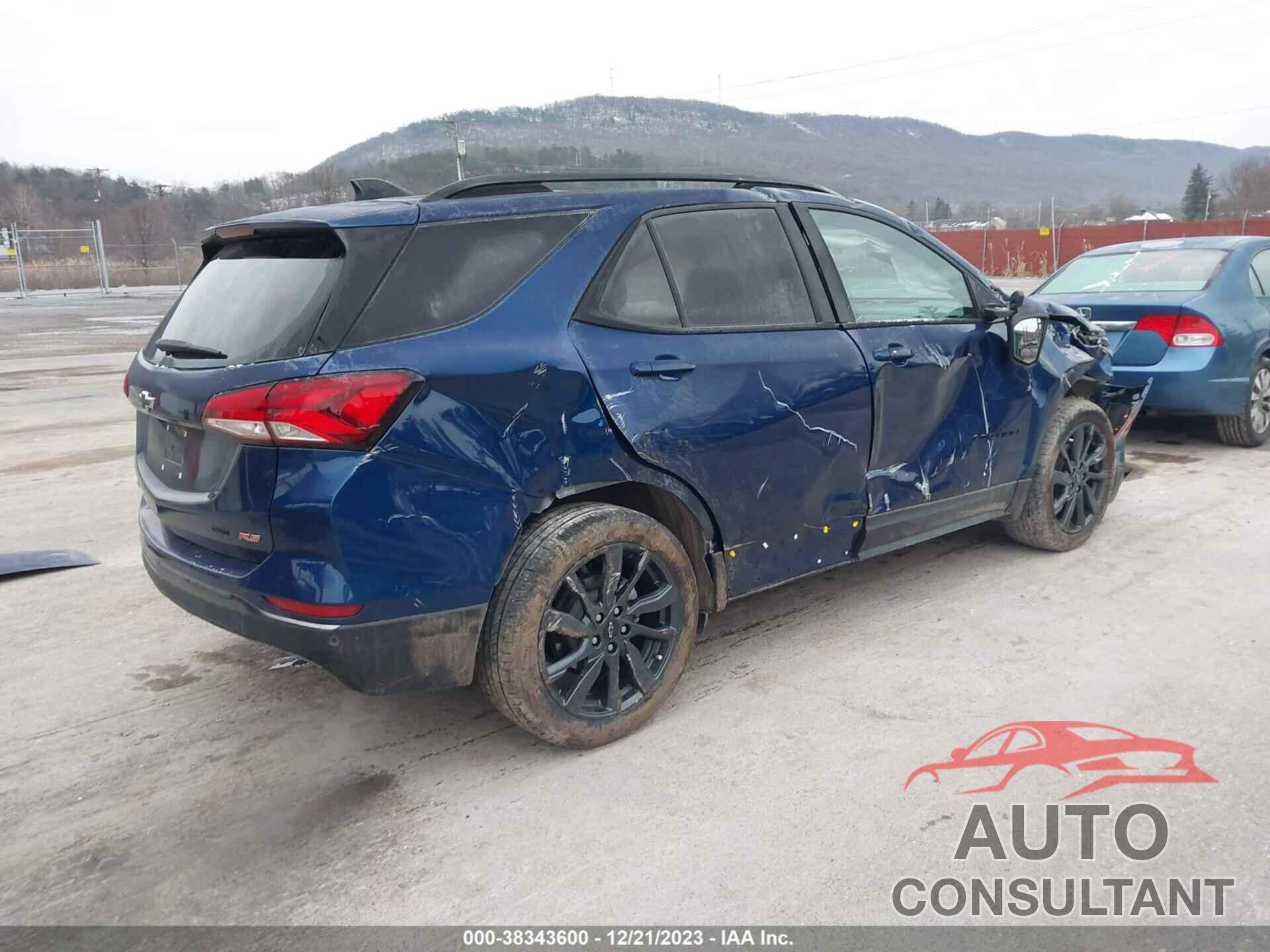 CHEVROLET EQUINOX 2022 - 3GNAXWEV7NS200050