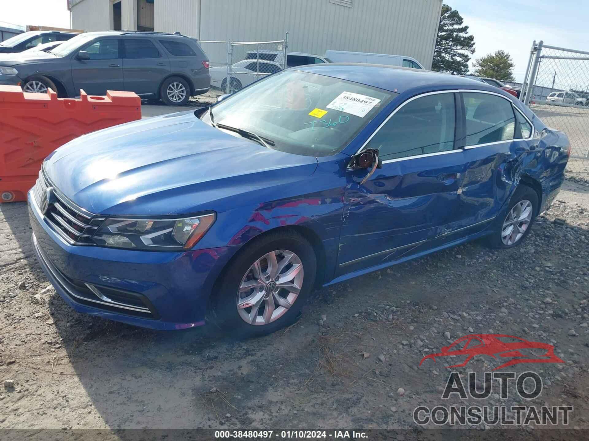 VOLKSWAGEN PASSAT 2017 - 1VWAT7A34HC007571