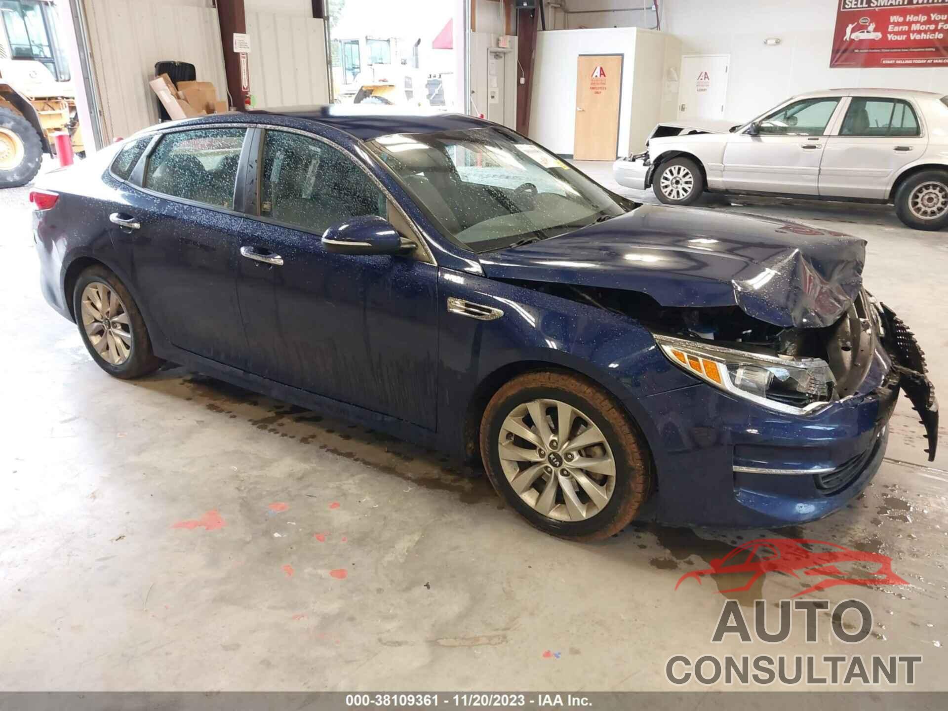 KIA OPTIMA 2016 - 5XXGT4L3XGG072139
