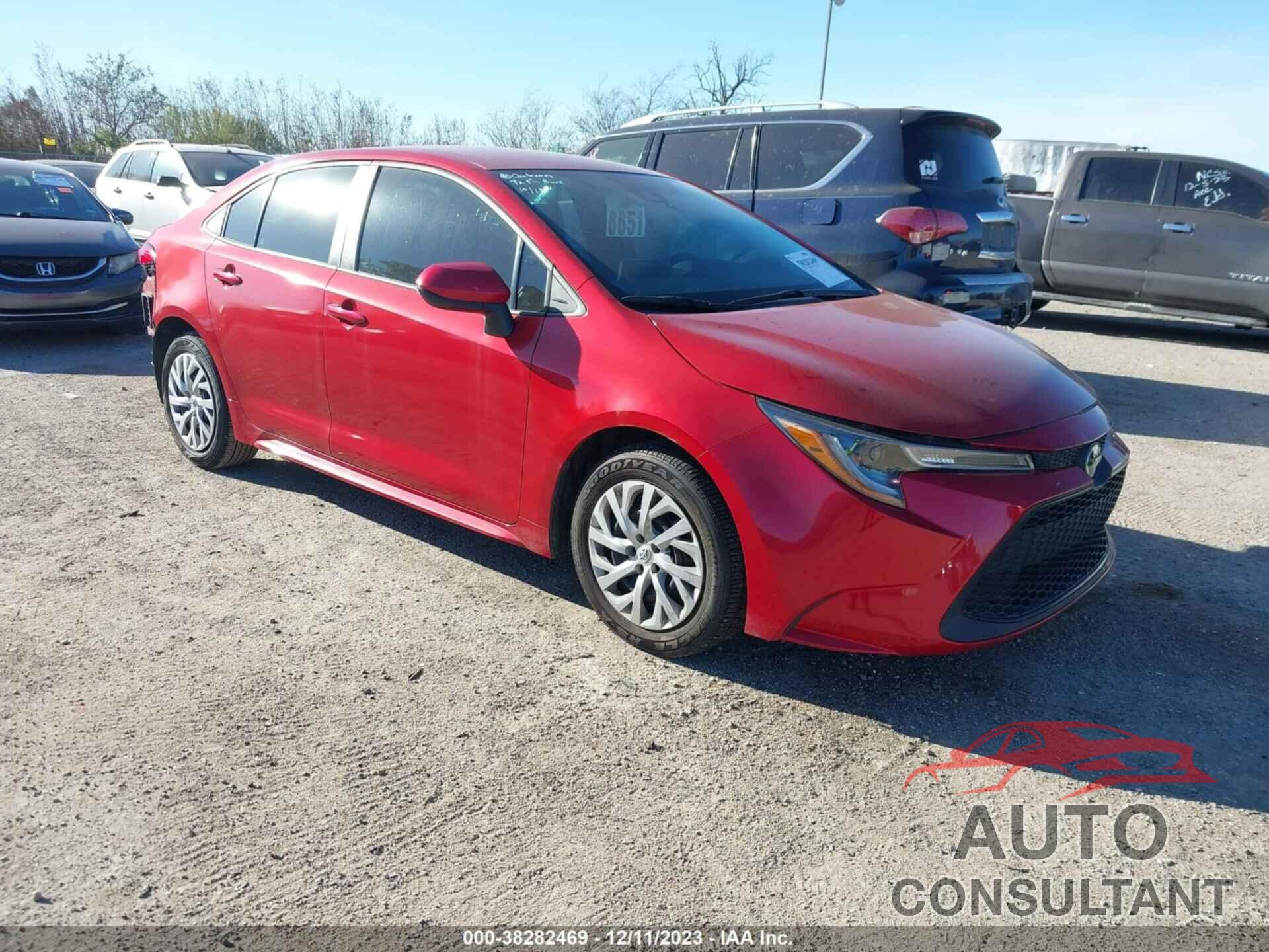 TOYOTA COROLLA 2020 - 5YFEPRAE0LP077932