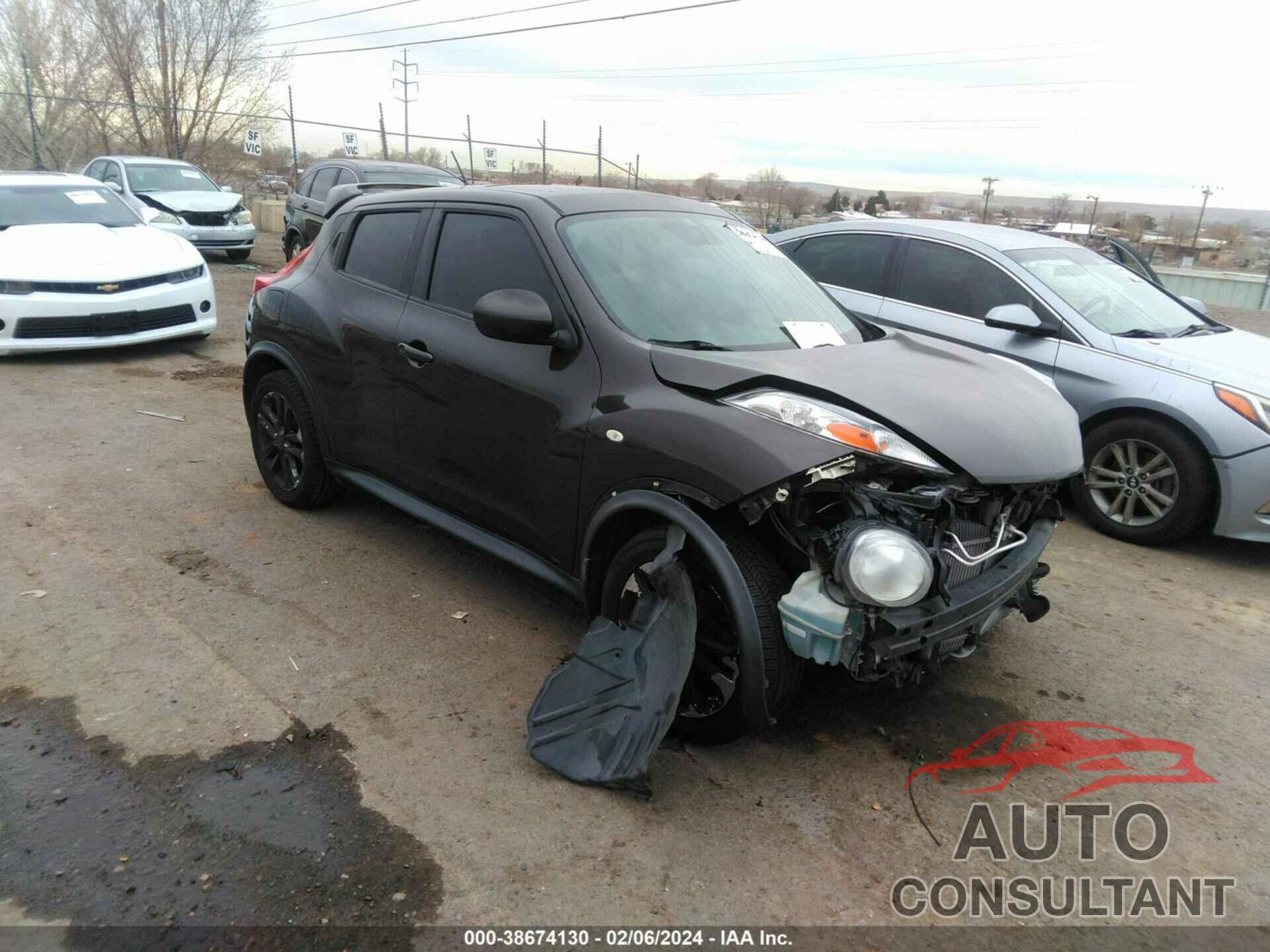 NISSAN JUKE 2013 - JN8AF5MV1DT217930