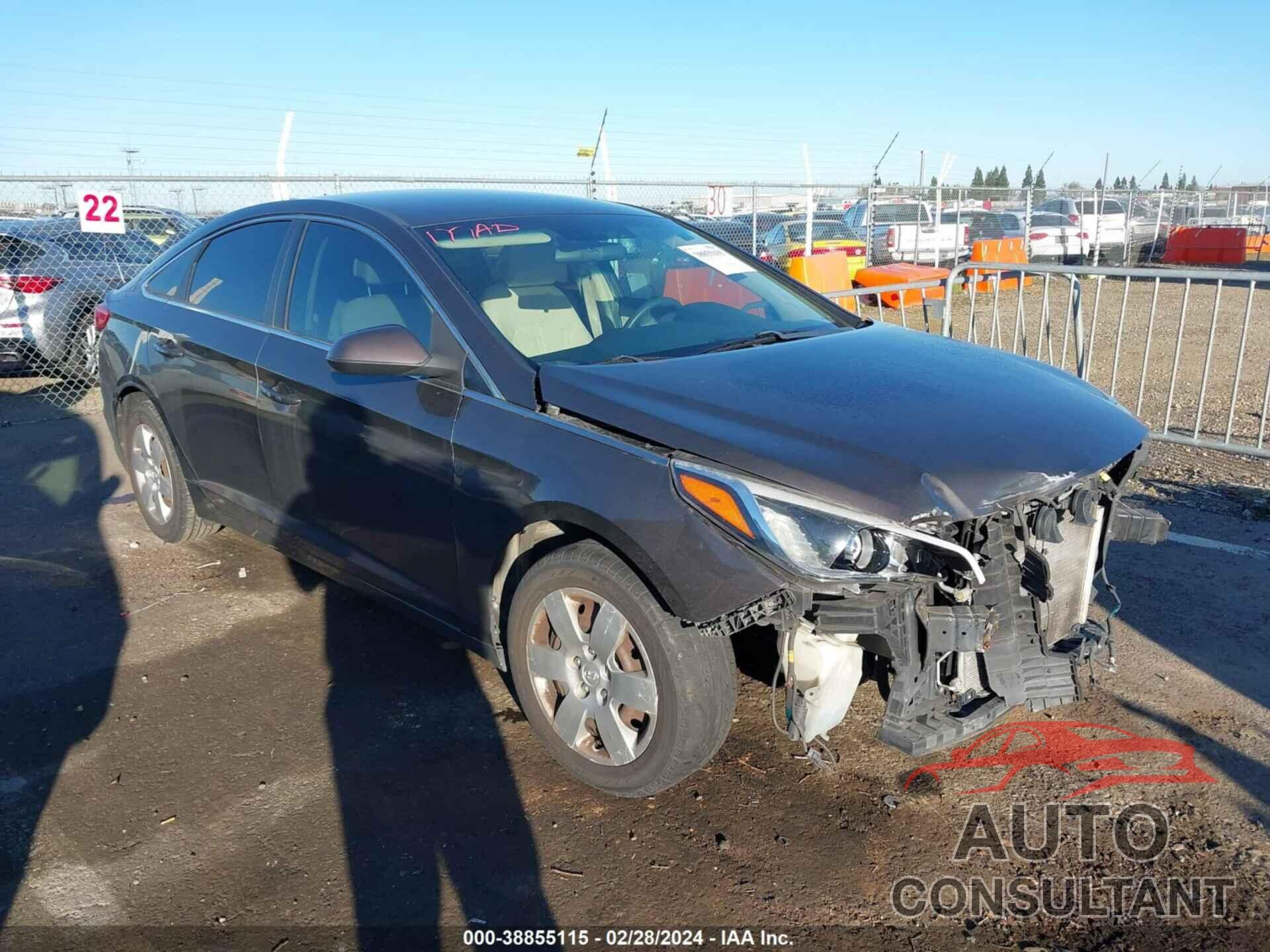 HYUNDAI SONATA 2017 - 5NPE24AF9HH463344