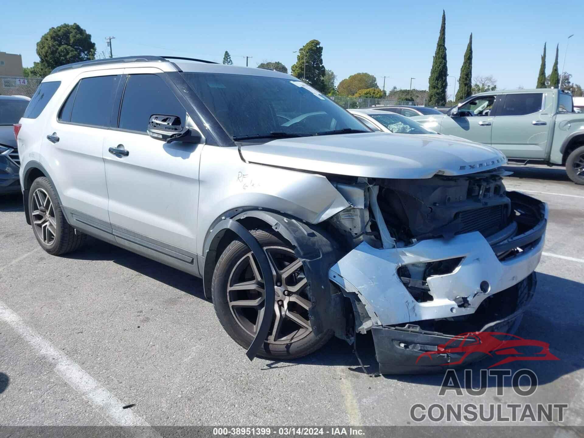 FORD EXPLORER 2018 - 1FM5K8GT4JGC96319