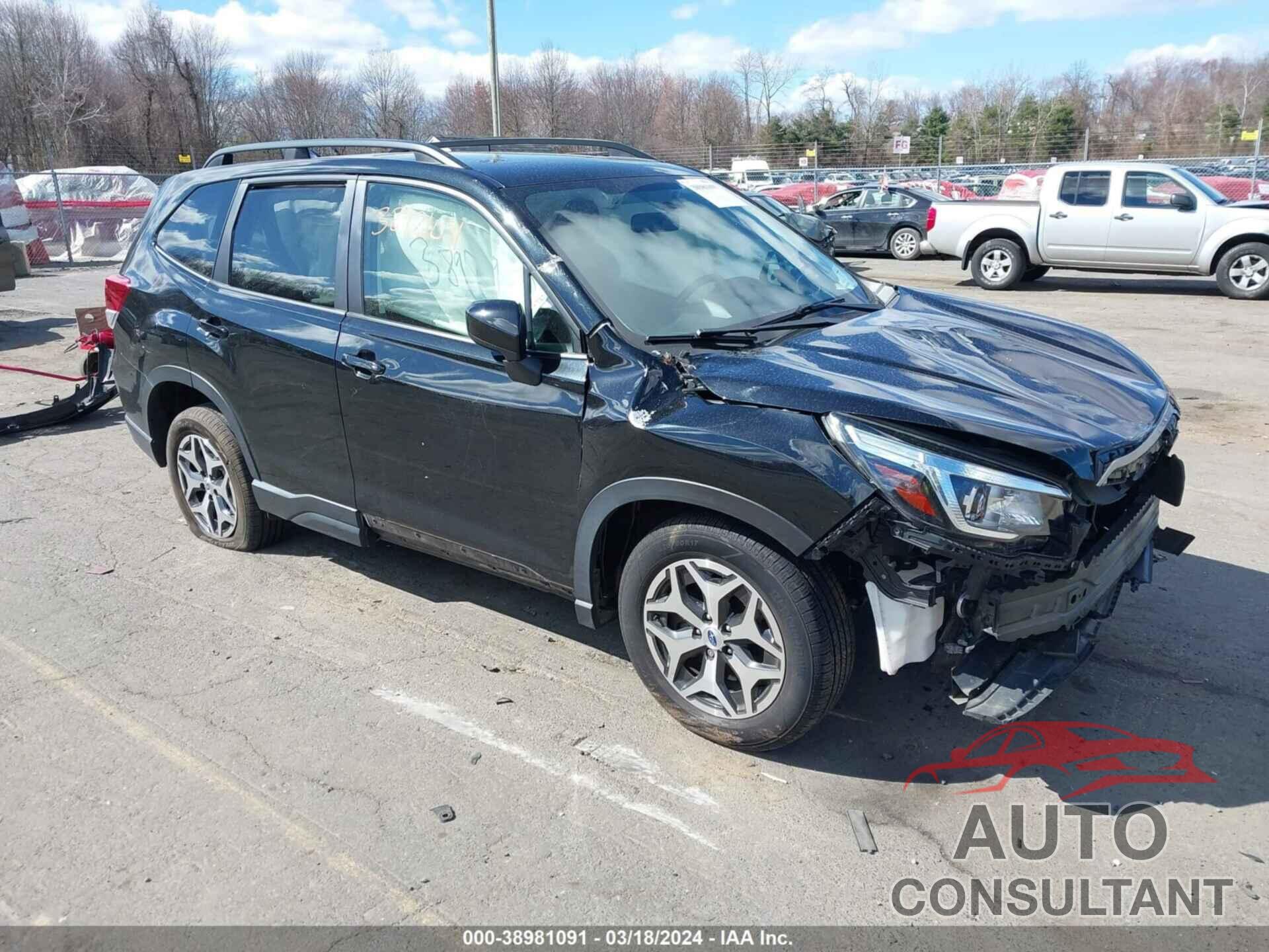 SUBARU FORESTER 2019 - JF2SKAGC5KH445896