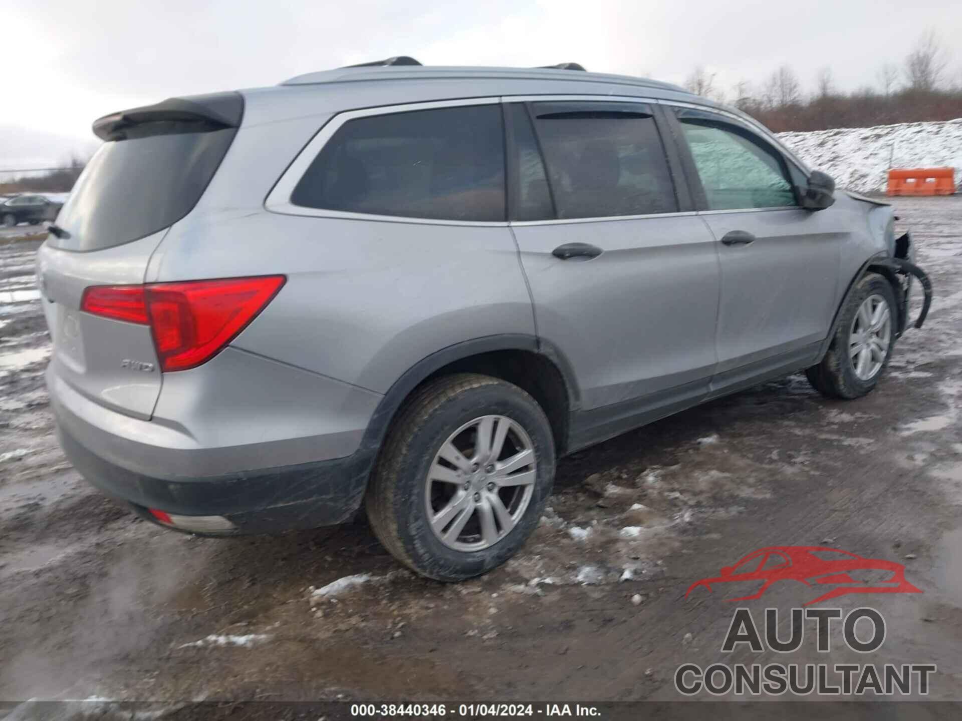 HONDA PILOT 2018 - 5FNYF6H14JB050839